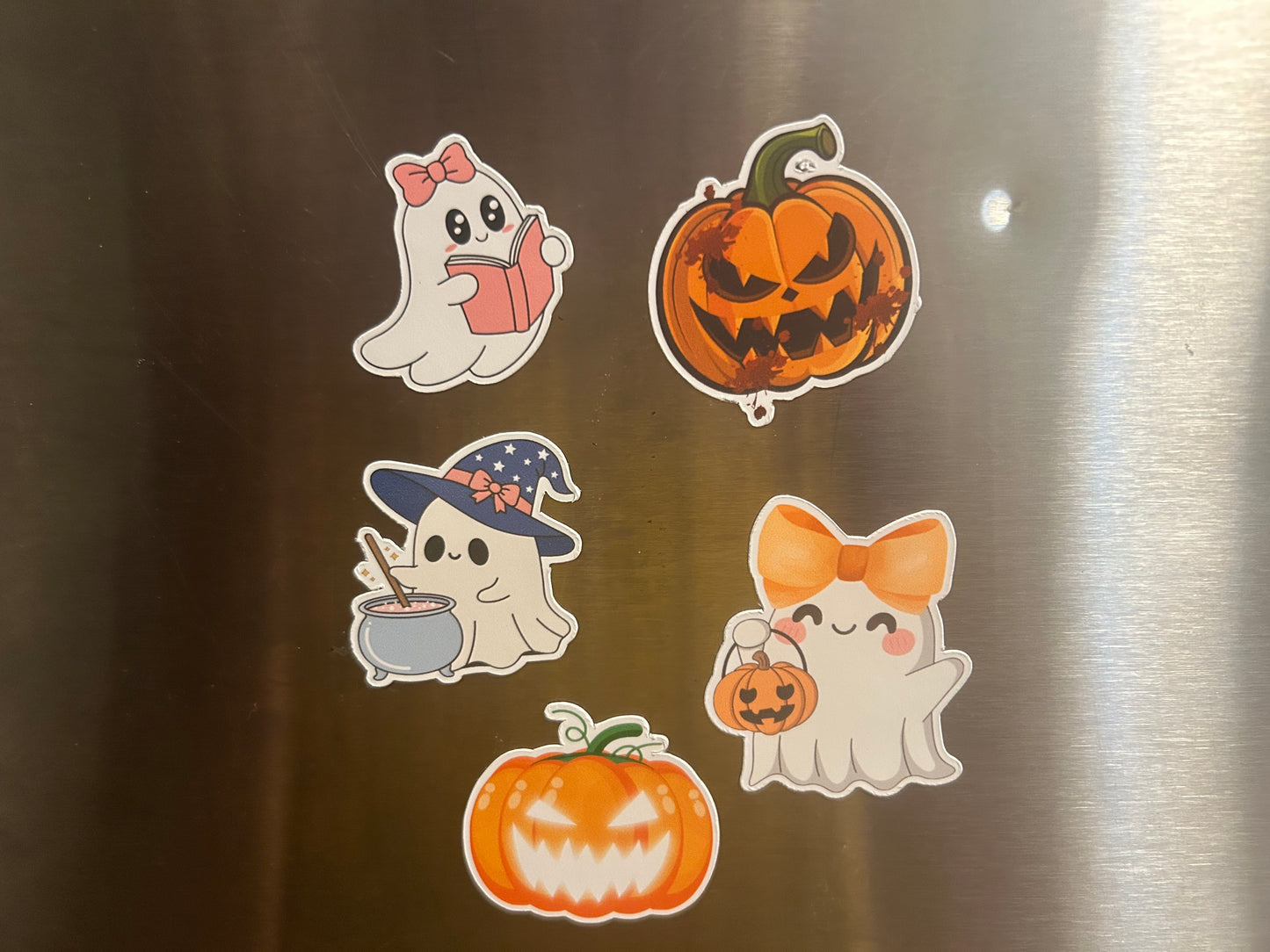 Autumn/Halloween Magnet Set -Set of 5 Stylish & Functional Magnets for Fridge Decor