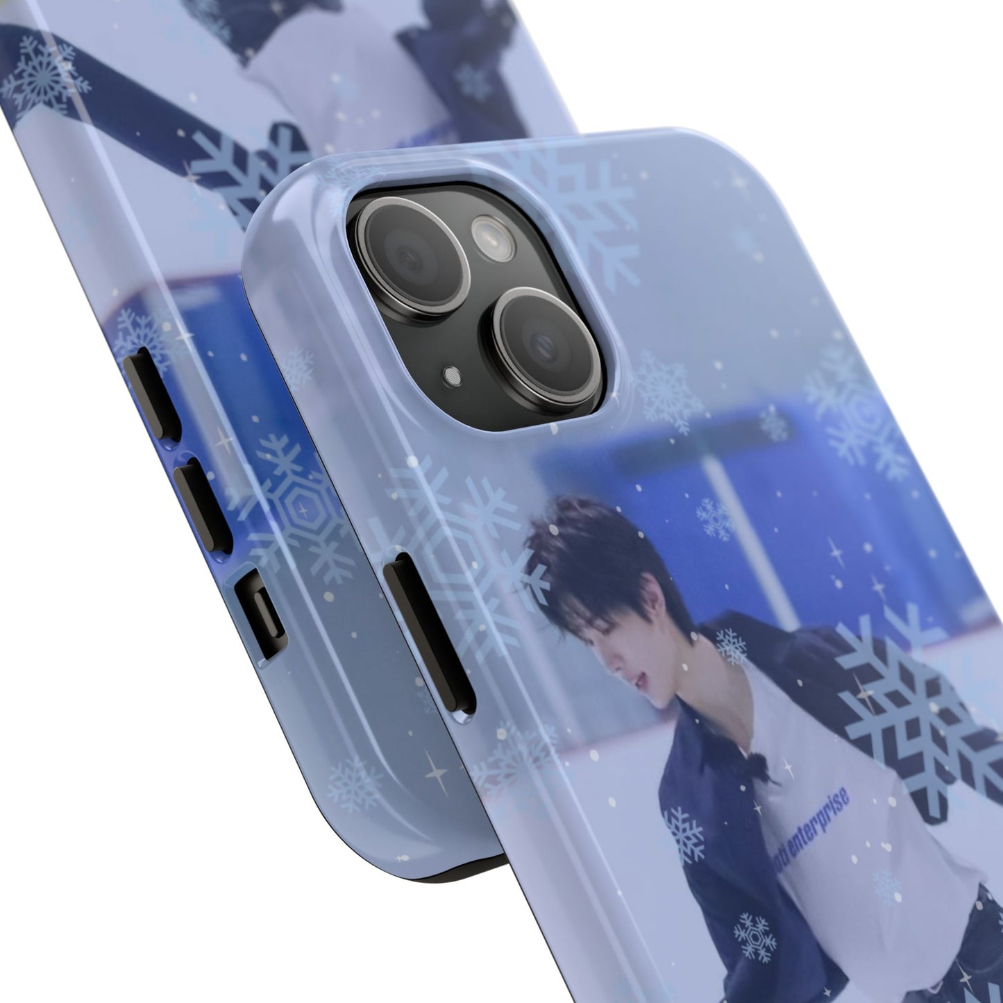 Ice Prince Tough Phone Case, Stylish Phone Protector, Winter Sports Accessory, Unique Gift for Skaters, Durable Phone Shell