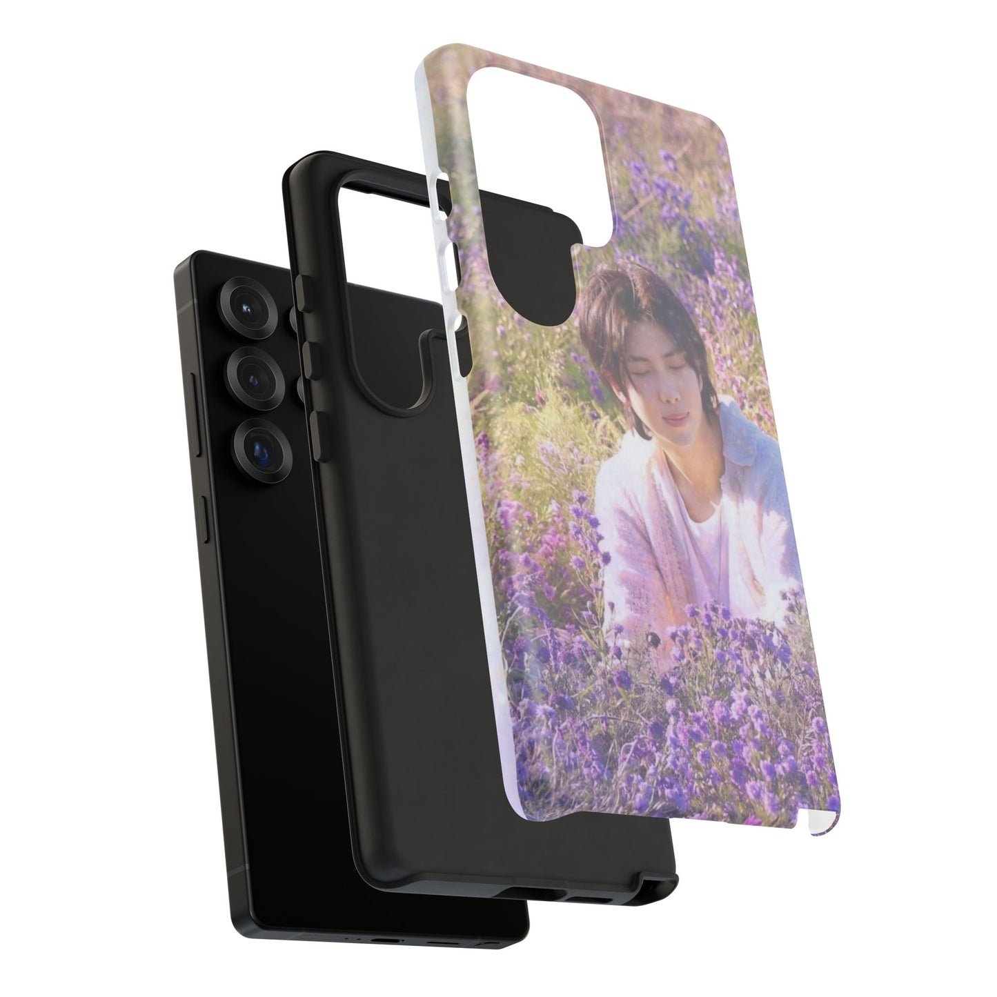 RM Floral Lavender Photo Phone Case