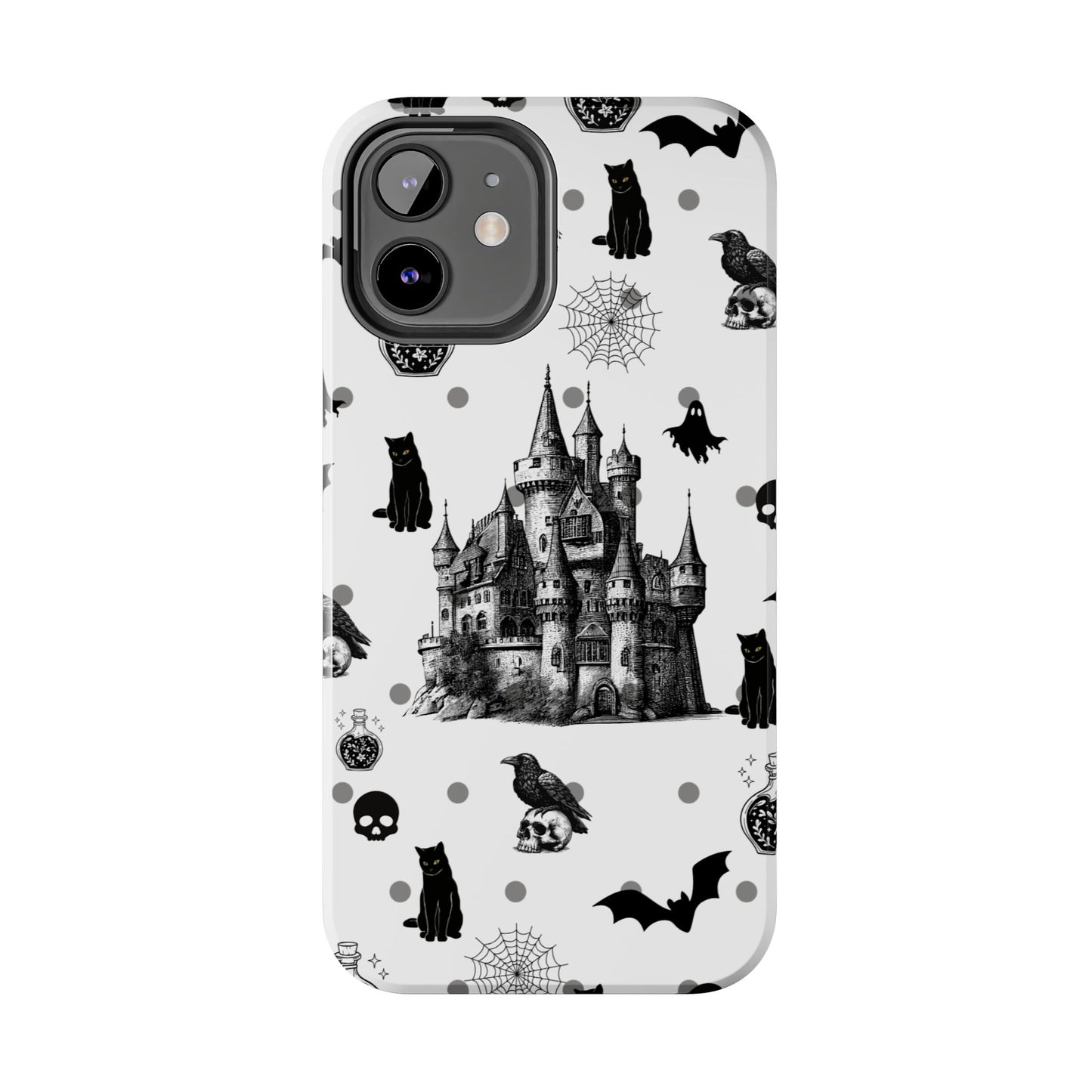 Gothic Castle Phone Cases - Tough & Stylish, Halloween Gifts, Spooky Vibe, Unique Designs, Phone Accessories, Customized Cases