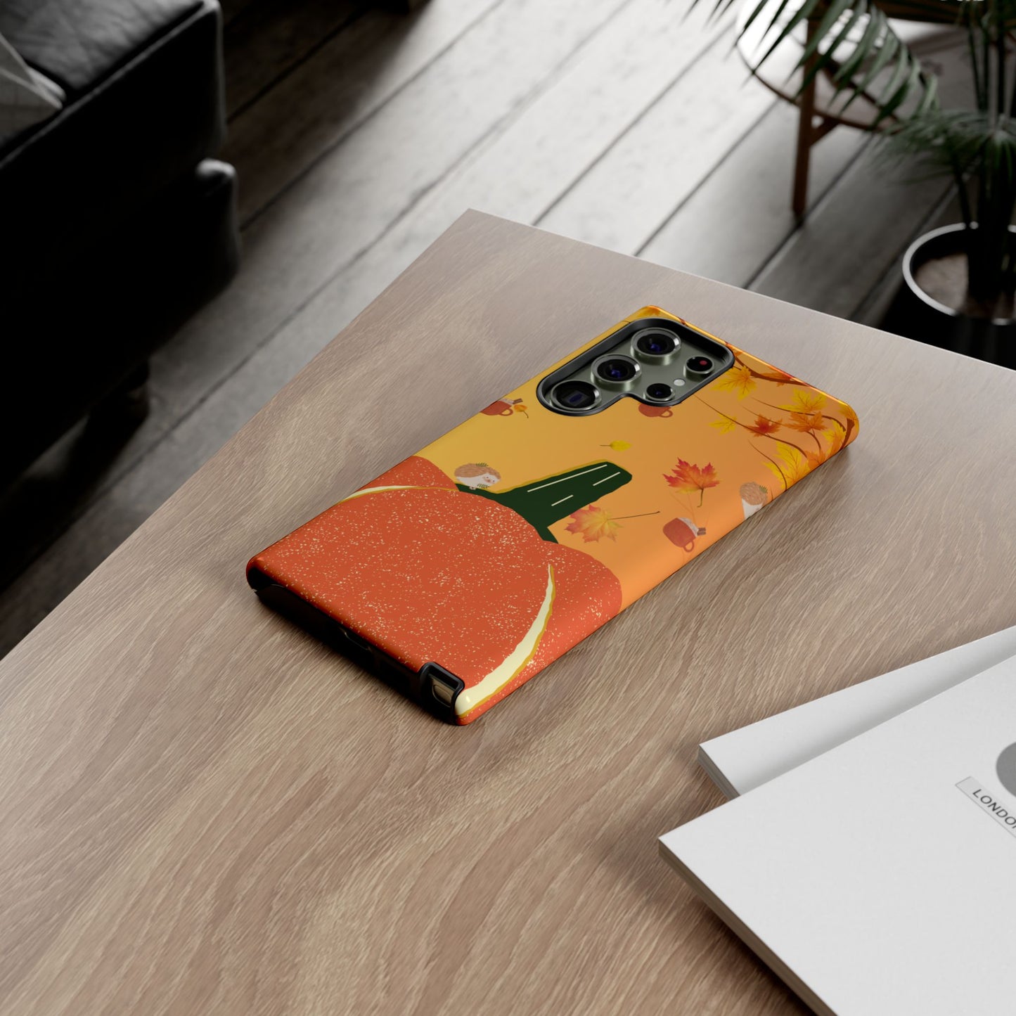 Autumn Pumpkin Phone Case, Fall Phone Cover, Cute Pumpkin Design, Seasonal Gift, Halloween Decor