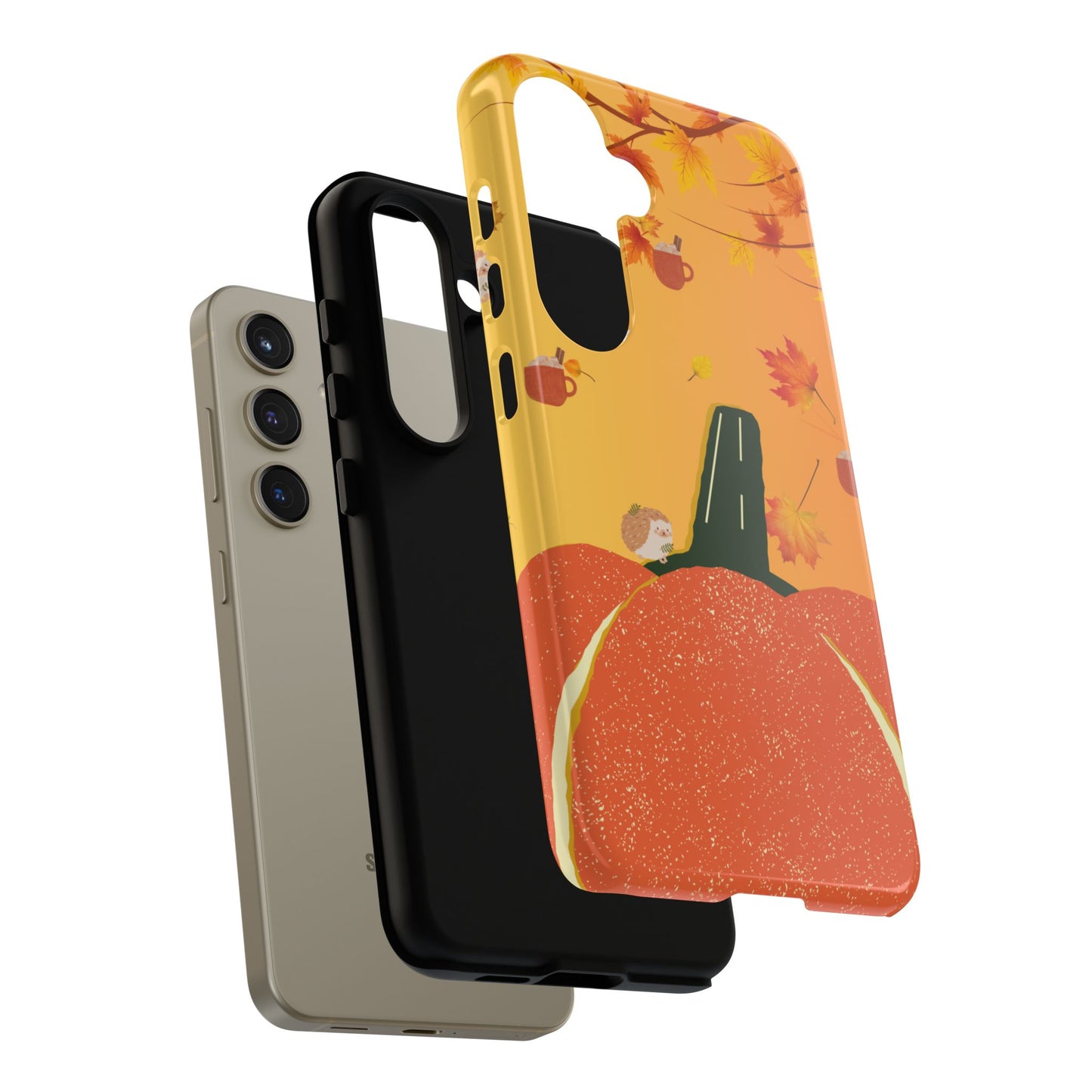 Autumn Pumpkin Phone Case, Fall Phone Cover, Cute Pumpkin Design, Seasonal Gift, Halloween Decor