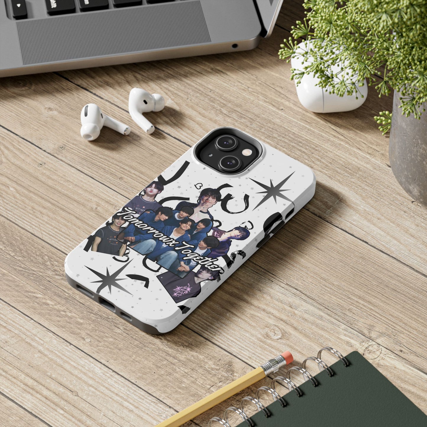 Tomorrow X Together Tough Phone Case - Trendy K-Pop Protector, Perfect Gift for Fans, Holiday Essentials, Customized Protection