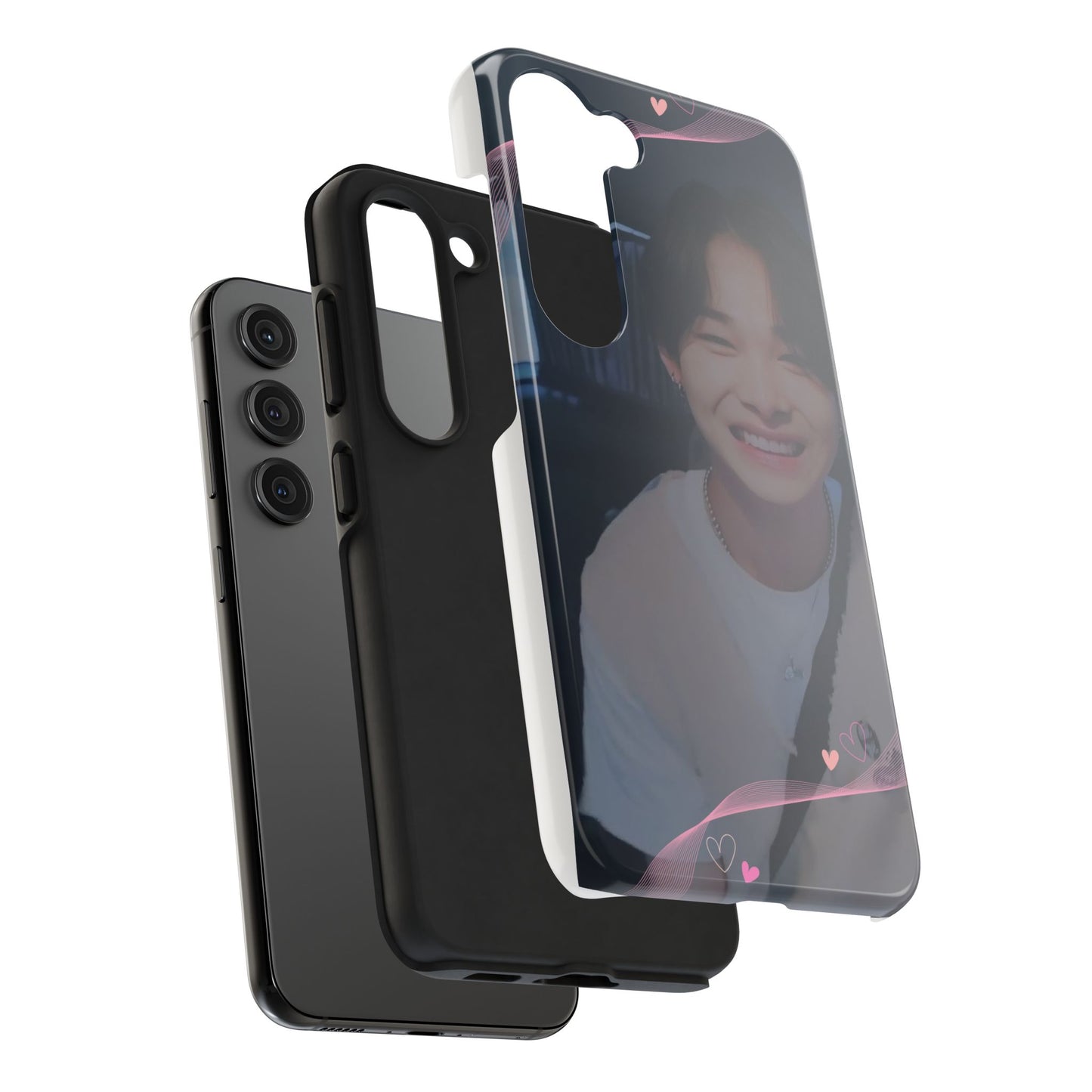 Cute Niki Phone Case, Trendy Phone Protection, Heart Design
