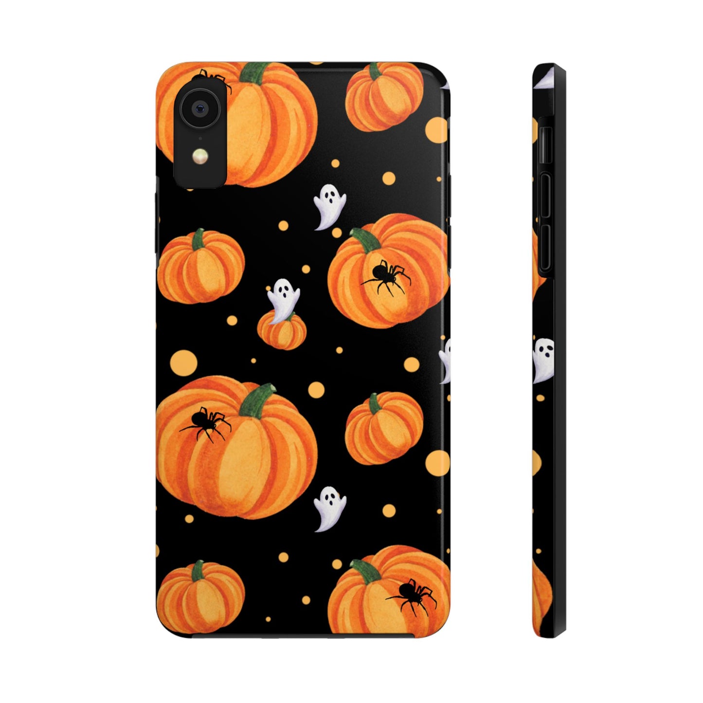 Halloween Pumpkin Phone Case, Spooky Ghost Phone Cover, Fall Autumn Decor, Cute Halloween Gifts, Mobile Protection