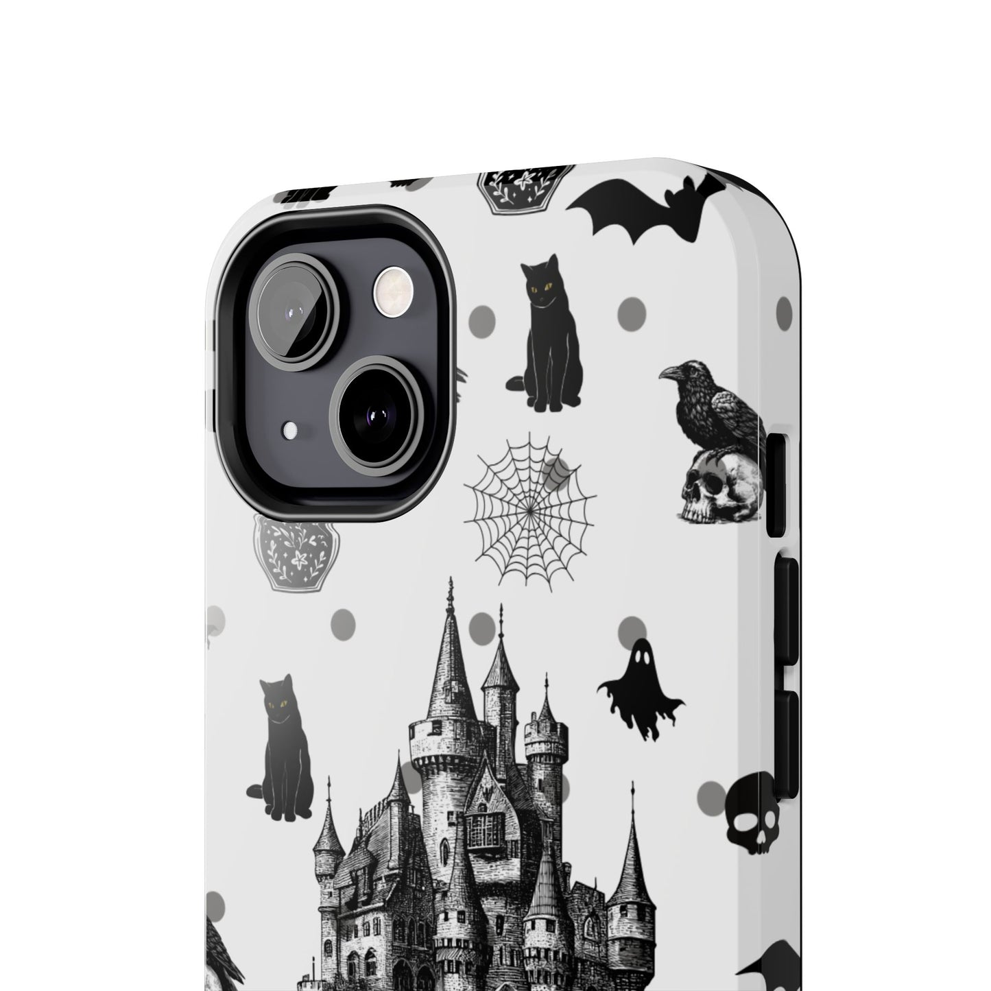 Gothic Castle Phone Cases - Tough & Stylish, Halloween Gifts, Spooky Vibe, Unique Designs, Phone Accessories, Customized Cases