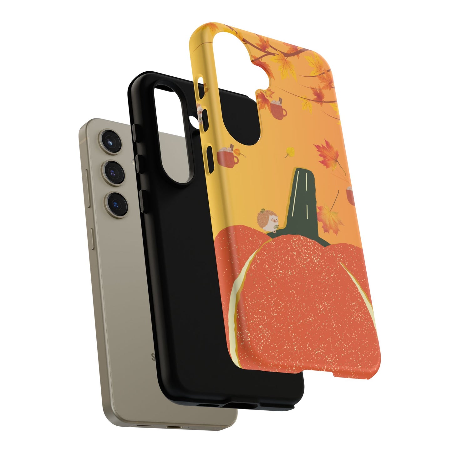Autumn Pumpkin Phone Case, Fall Phone Cover, Cute Pumpkin Design, Seasonal Gift, Halloween Decor