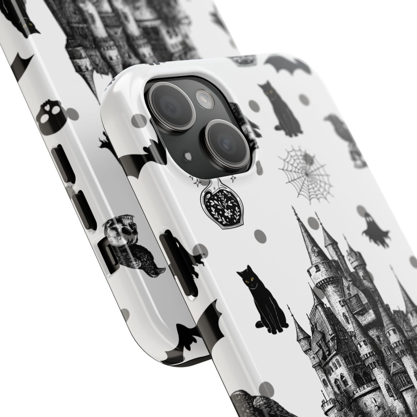 Gothic Castle Phone Cases - Tough & Stylish, Halloween Gifts, Spooky Vibe, Unique Designs, Phone Accessories, Customized Cases