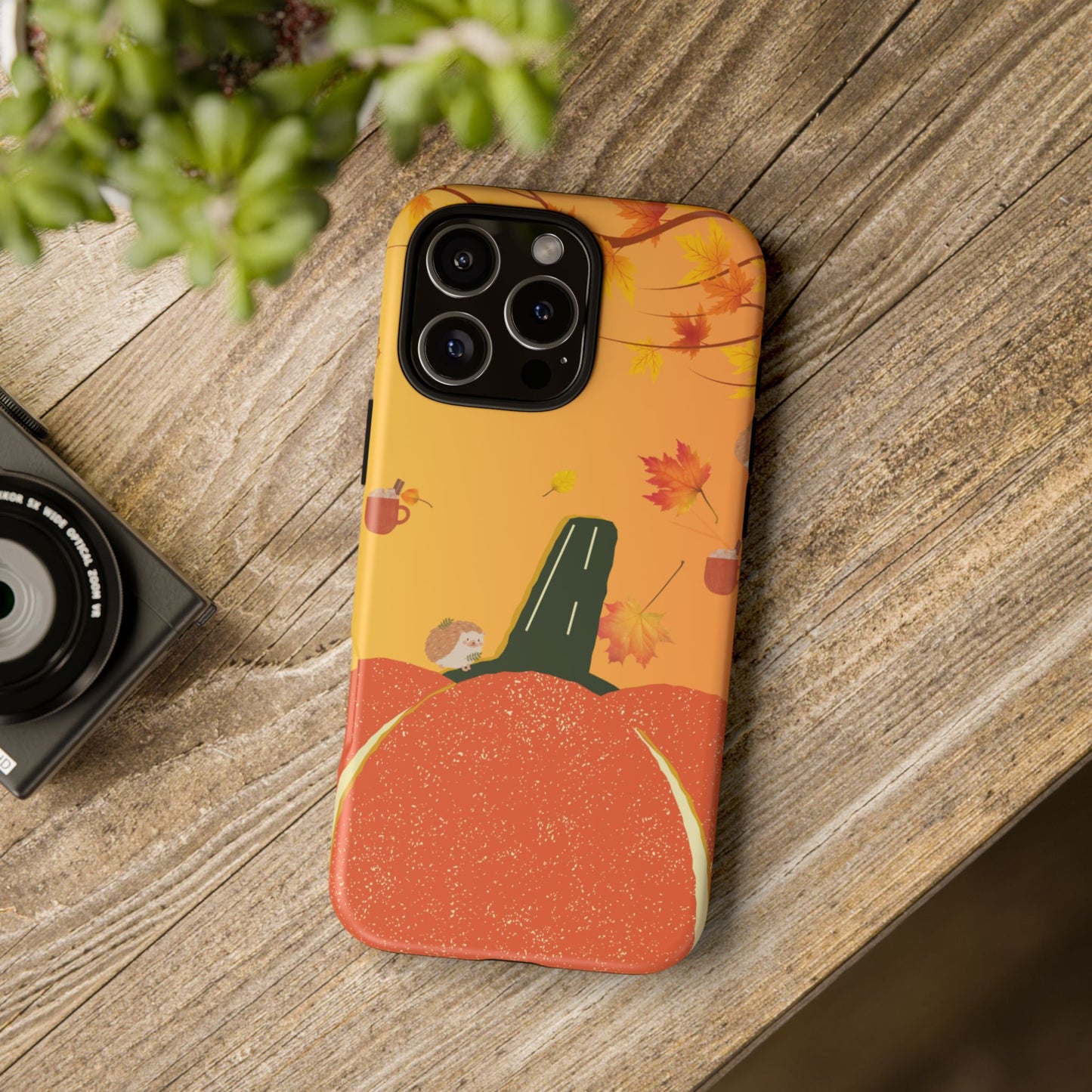 Autumn Pumpkin Phone Case, Fall Phone Cover, Cute Pumpkin Design, Seasonal Gift, Halloween Decor