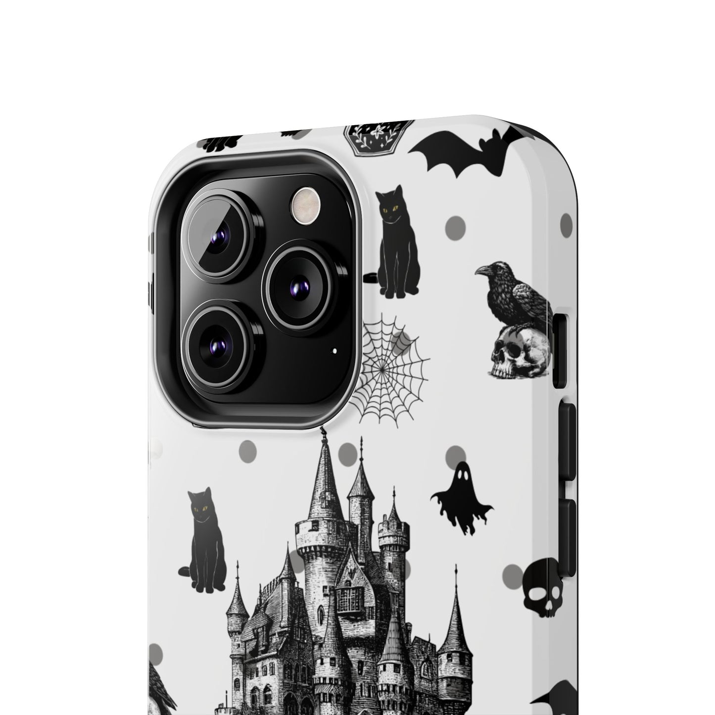 Gothic Castle Phone Cases - Tough & Stylish, Halloween Gifts, Spooky Vibe, Unique Designs, Phone Accessories, Customized Cases