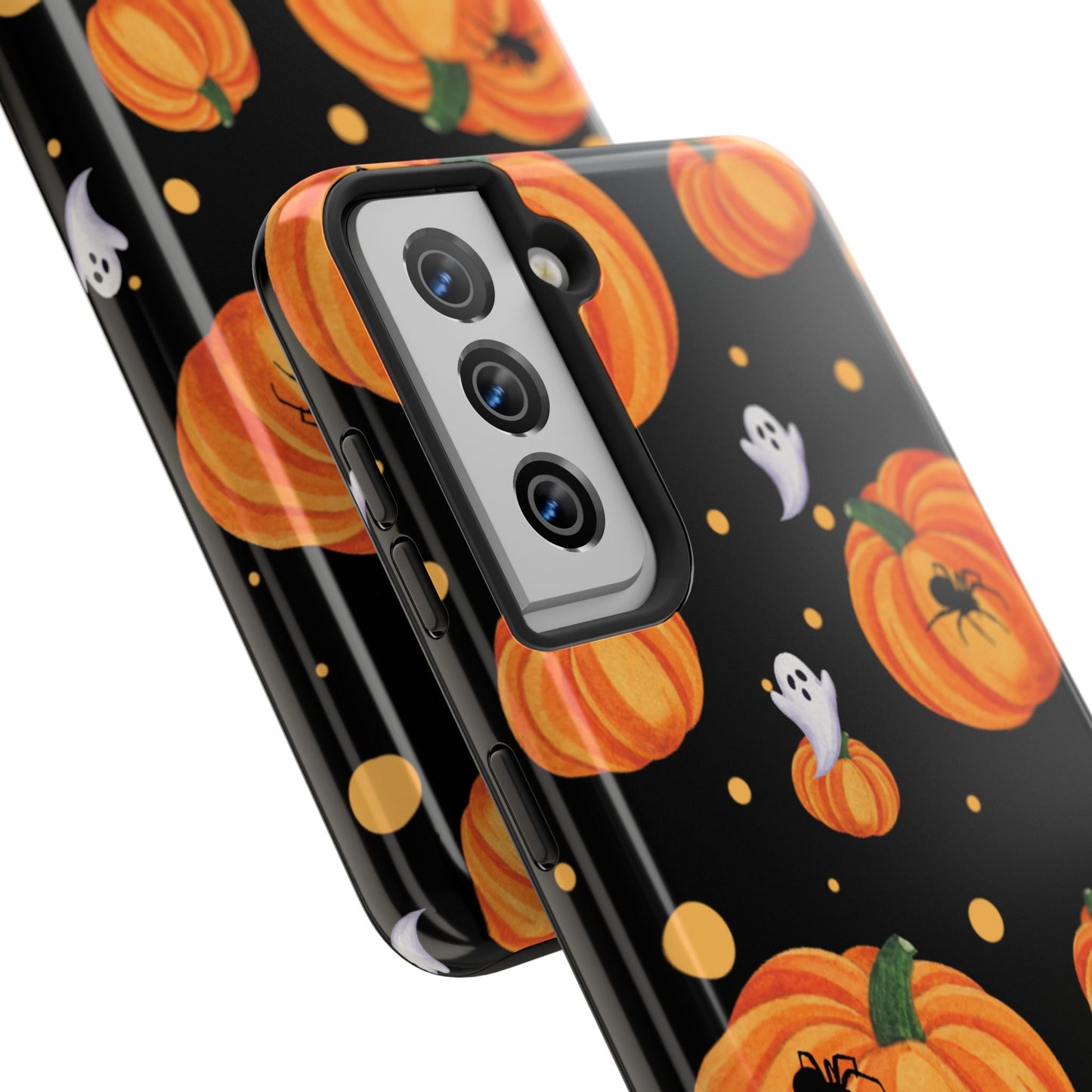 Halloween Pumpkin Phone Case, Spooky Ghost Phone Cover, Fall Autumn Decor, Cute Halloween Gifts, Mobile Protection