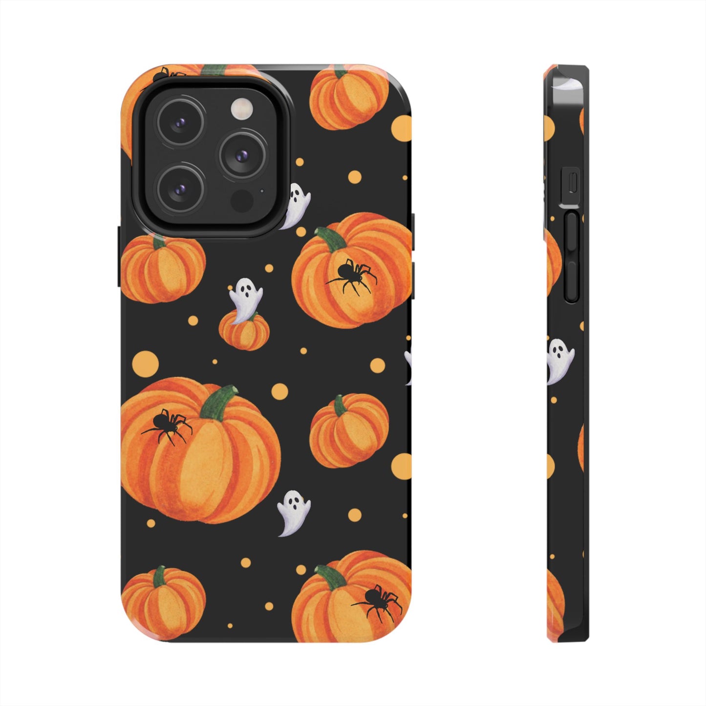 Halloween Pumpkin Phone Case, Spooky Ghost Phone Cover, Fall Autumn Decor, Cute Halloween Gifts, Mobile Protection
