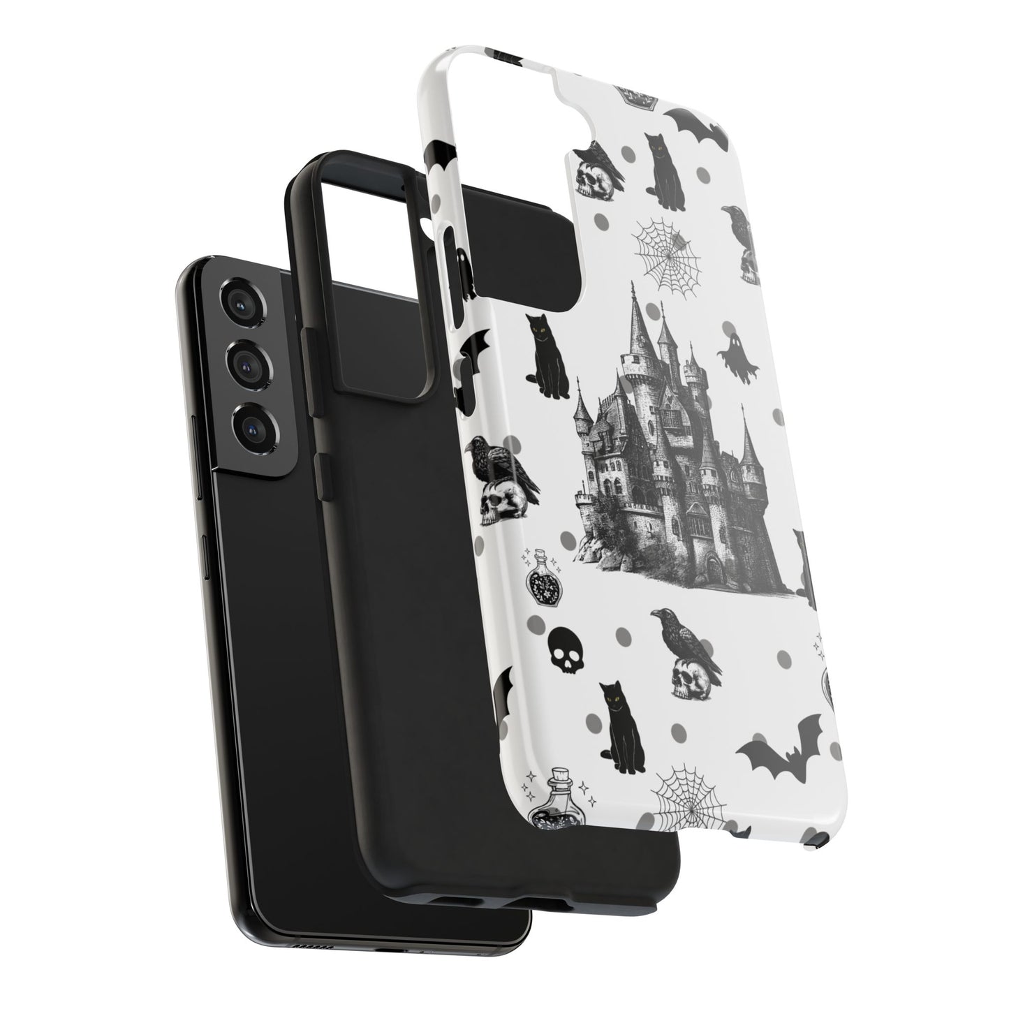Gothic Castle Phone Cases - Tough & Stylish, Halloween Gifts, Spooky Vibe, Unique Designs, Phone Accessories, Customized Cases
