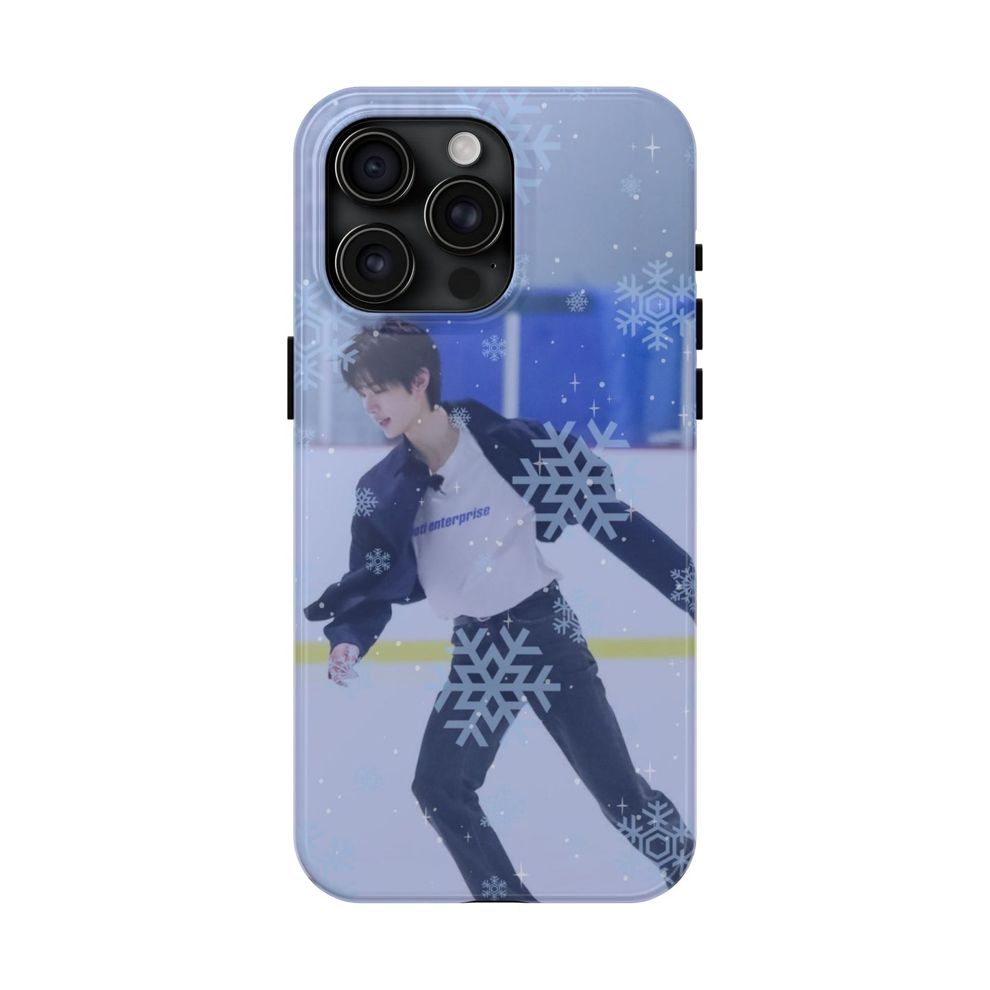 Ice Prince Tough Phone Case, Stylish Phone Protector, Winter Sports Accessory, Unique Gift for Skaters, Durable Phone Shell