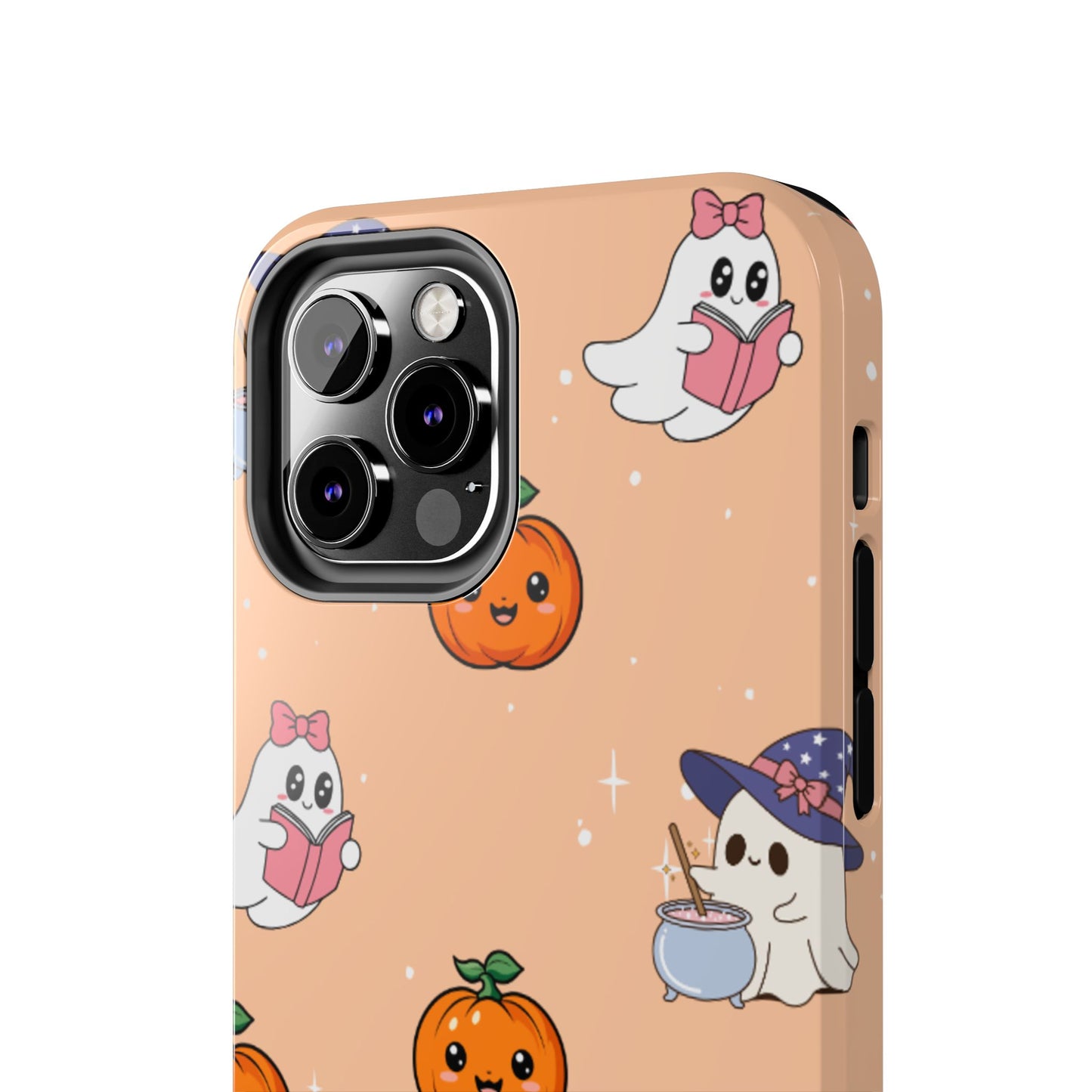 Halloween Ghosts Phone Case, Cute Tough Case, Pumpkin Designs, Spooky Decor, Fall Accessories, Trick or Treat Gift