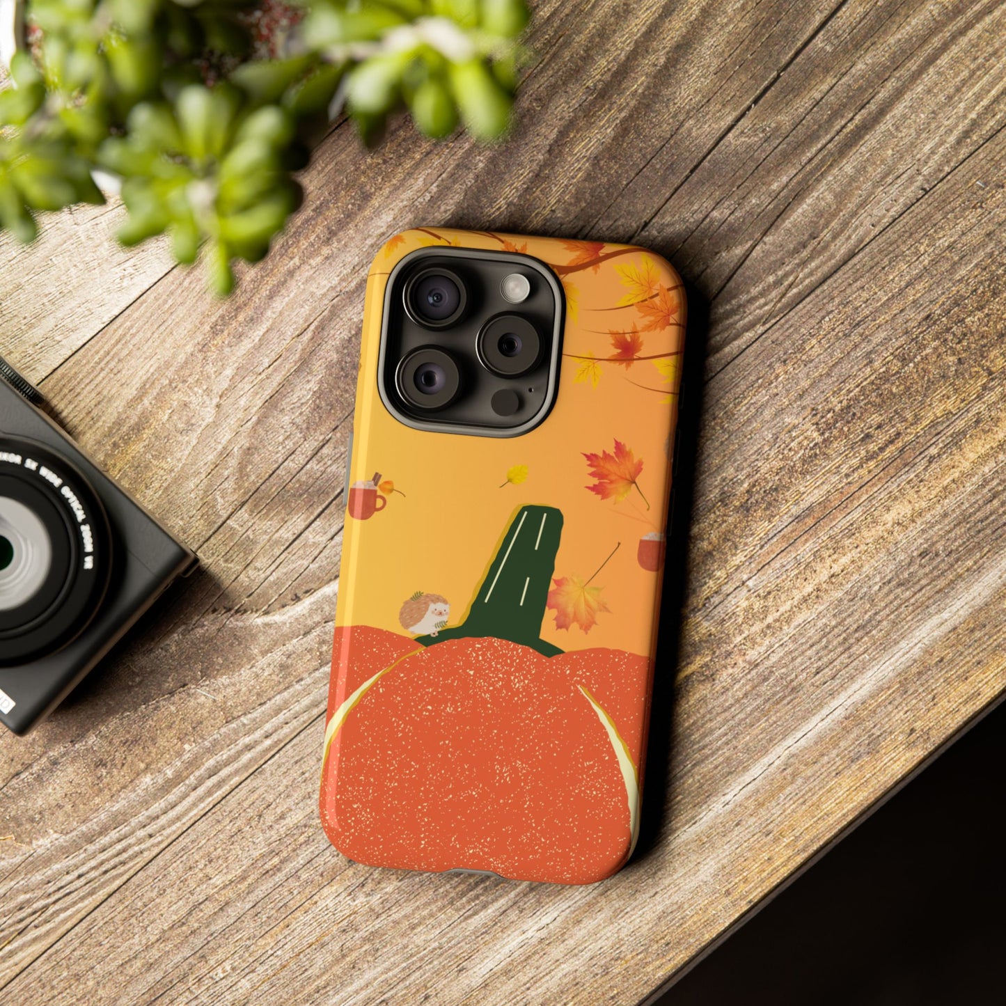 Autumn Pumpkin Phone Case, Fall Phone Cover, Cute Pumpkin Design, Seasonal Gift, Halloween Decor