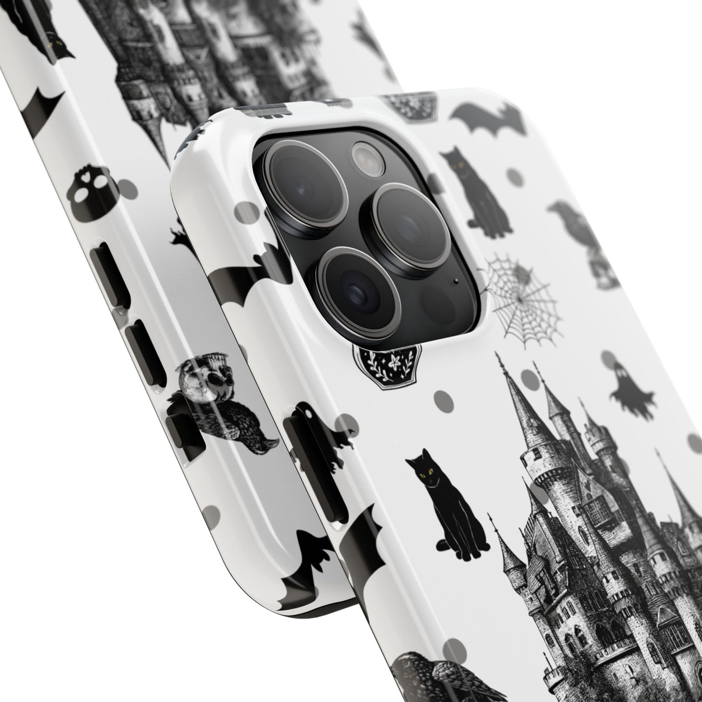Gothic Castle Phone Cases - Tough & Stylish, Halloween Gifts, Spooky Vibe, Unique Designs, Phone Accessories, Customized Cases