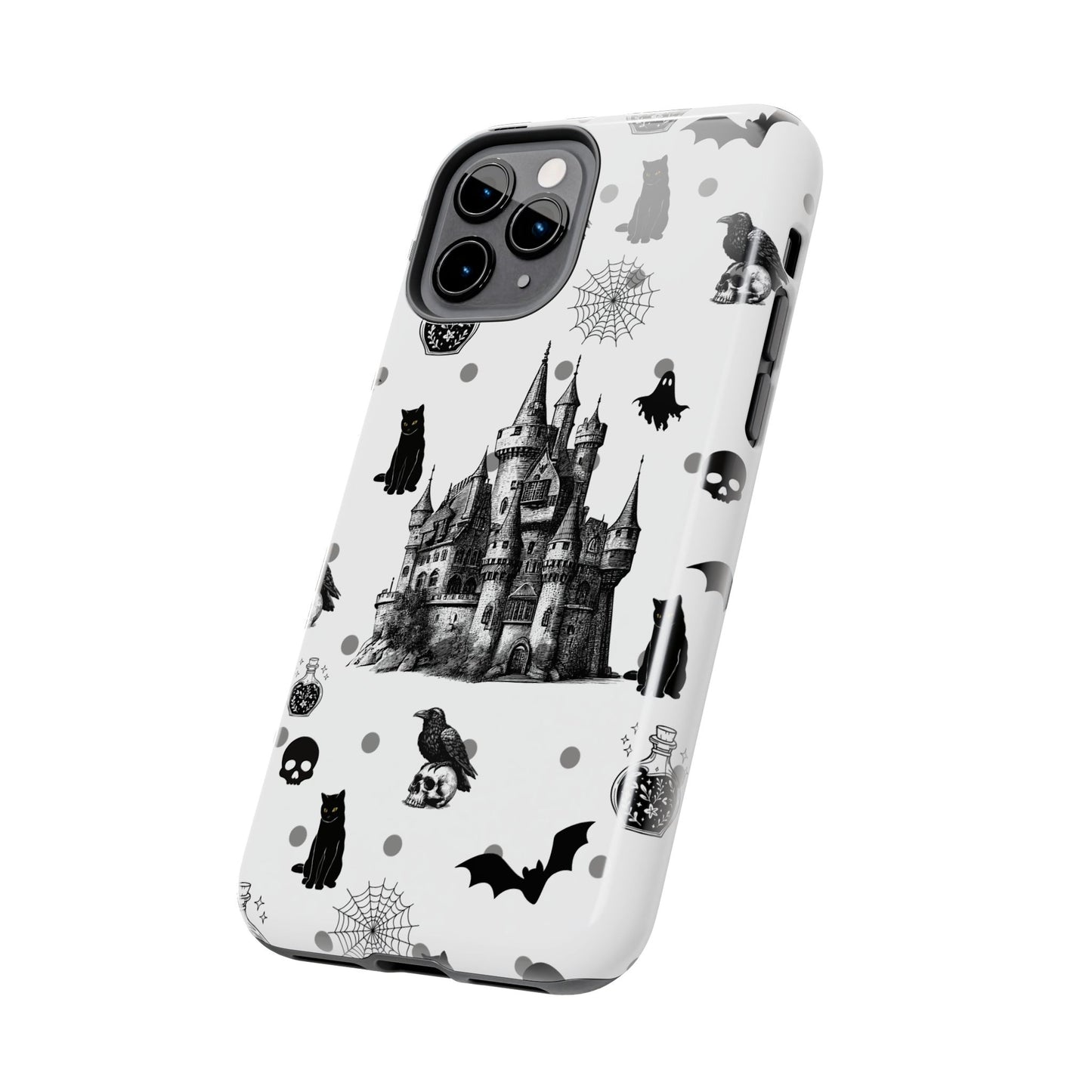 Gothic Castle Phone Cases - Tough & Stylish, Halloween Gifts, Spooky Vibe, Unique Designs, Phone Accessories, Customized Cases