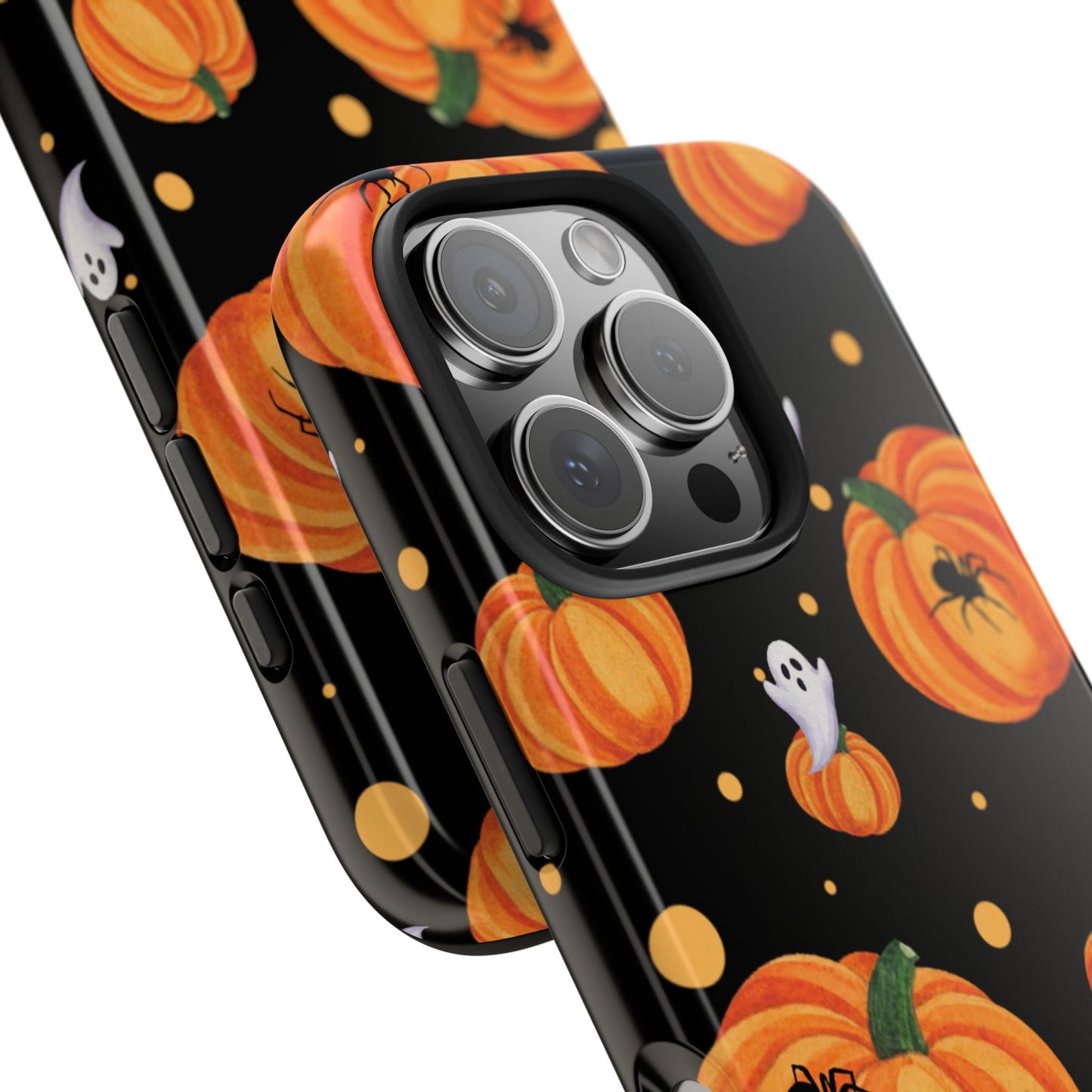 Halloween Pumpkin Phone Case, Spooky Ghost Phone Cover, Fall Autumn Decor, Cute Halloween Gifts, Mobile Protection