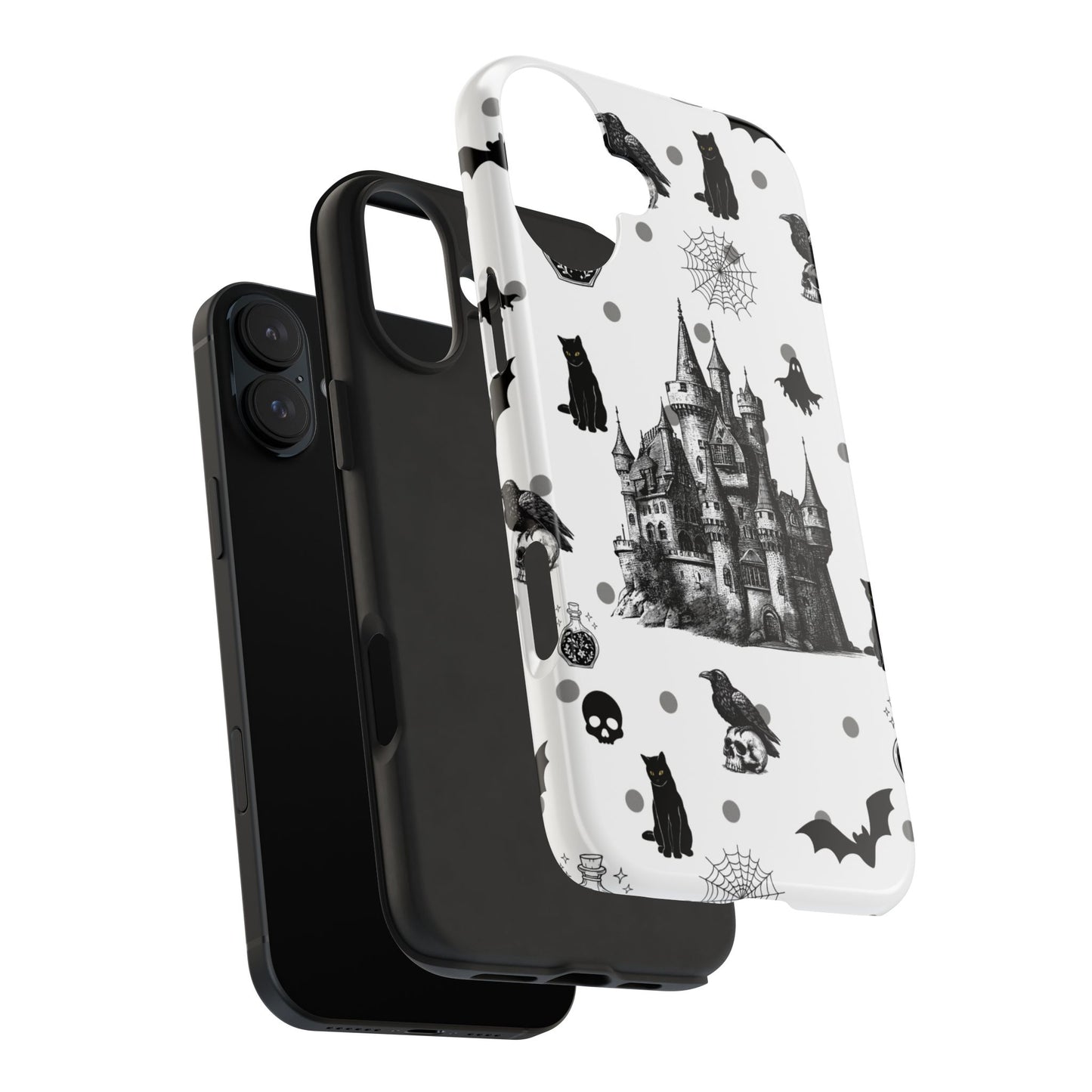 Gothic Castle Phone Cases - Tough & Stylish, Halloween Gifts, Spooky Vibe, Unique Designs, Phone Accessories, Customized Cases