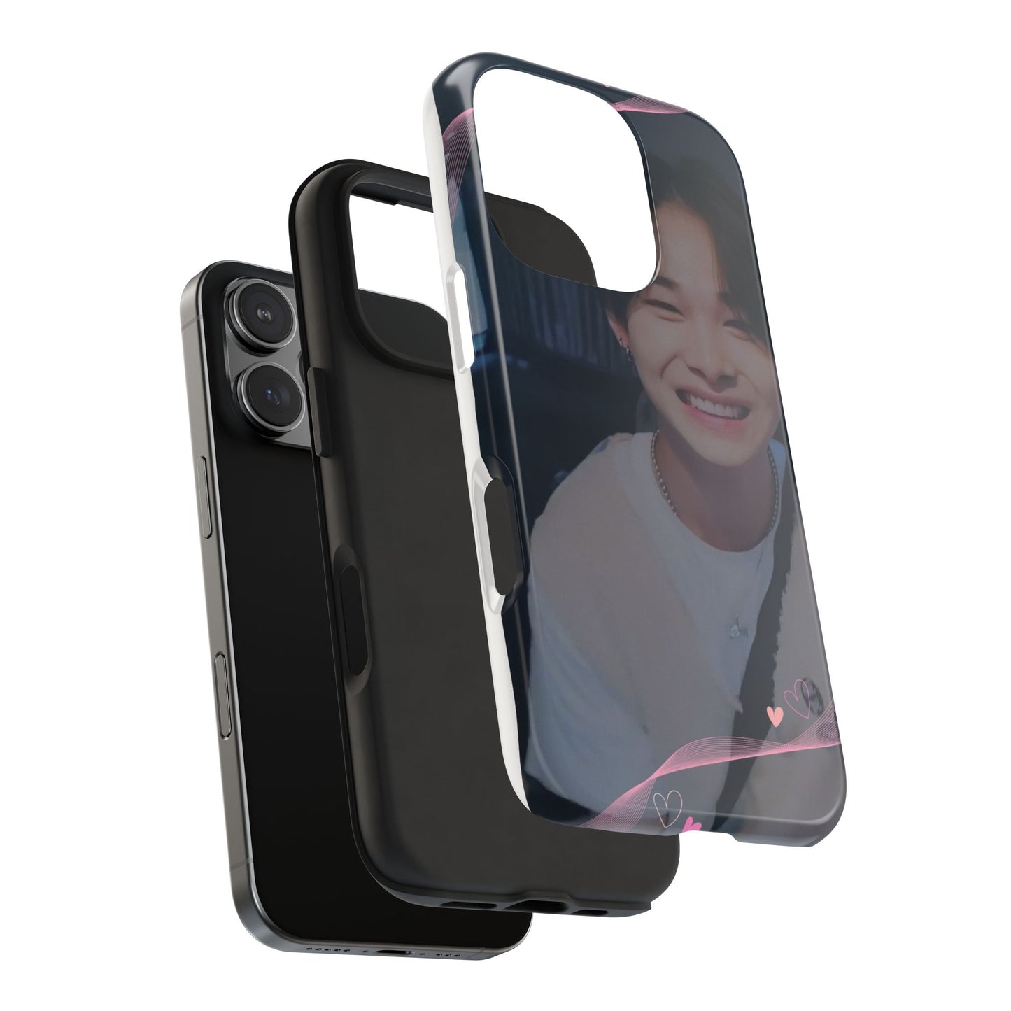 Cute Niki Phone Case, Trendy Phone Protection, Heart Design