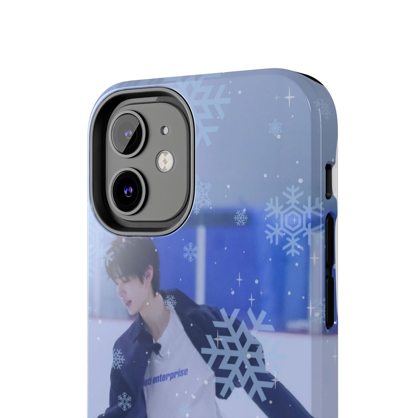 Ice Prince Tough Phone Case, Stylish Phone Protector, Winter Sports Accessory, Unique Gift for Skaters, Durable Phone Shell