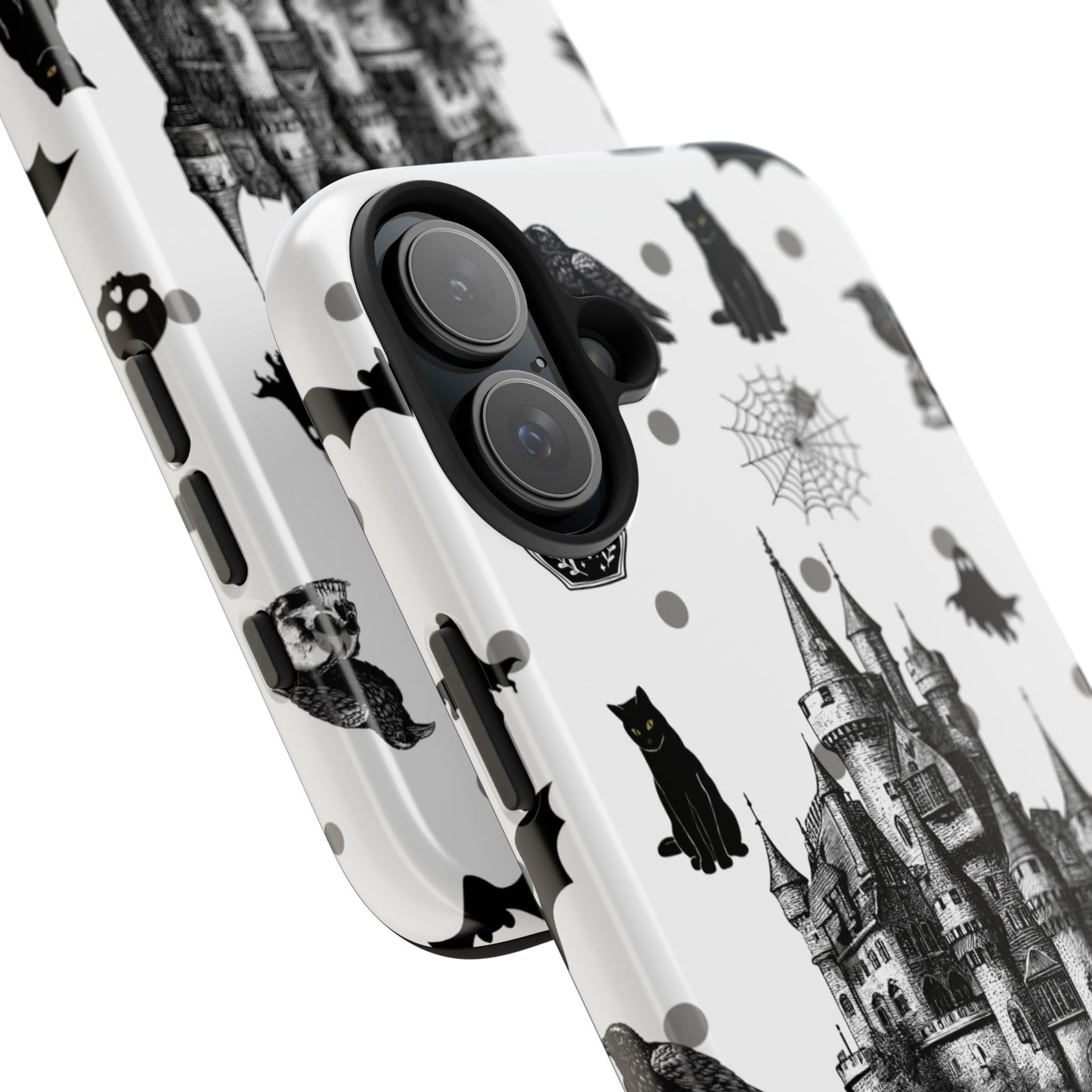 Gothic Castle Phone Cases - Tough & Stylish, Halloween Gifts, Spooky Vibe, Unique Designs, Phone Accessories, Customized Cases