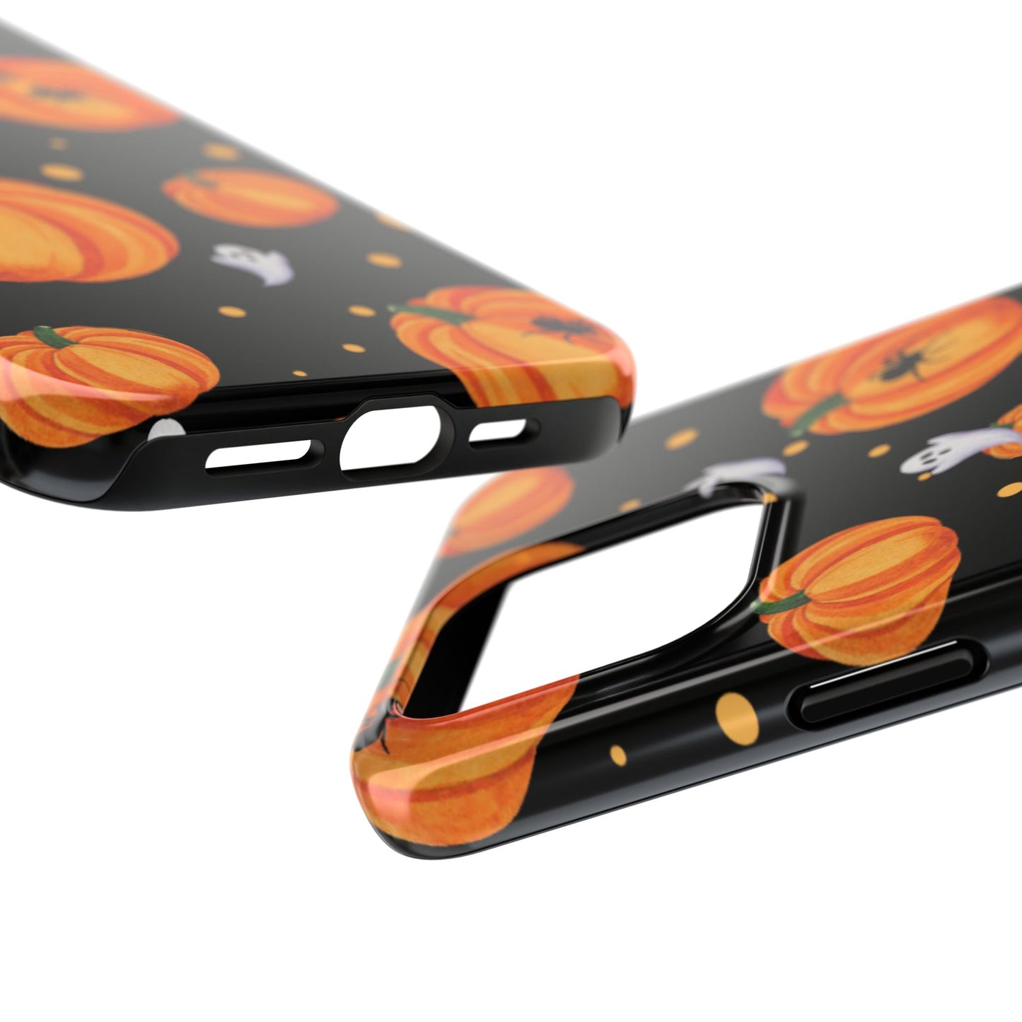Halloween Pumpkin Phone Case, Spooky Ghost Phone Cover, Fall Autumn Decor, Cute Halloween Gifts, Mobile Protection