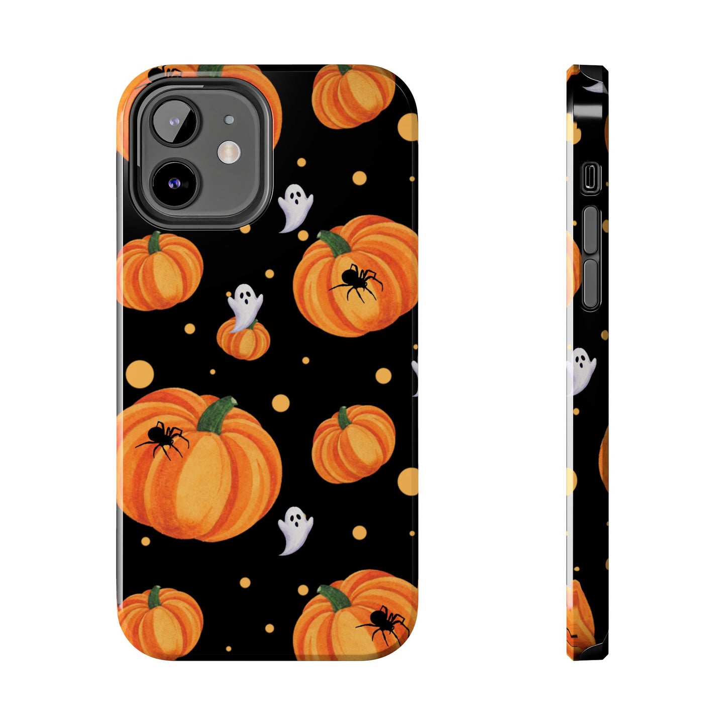 Halloween Pumpkin Phone Case, Spooky Ghost Phone Cover, Fall Autumn Decor, Cute Halloween Gifts, Mobile Protection