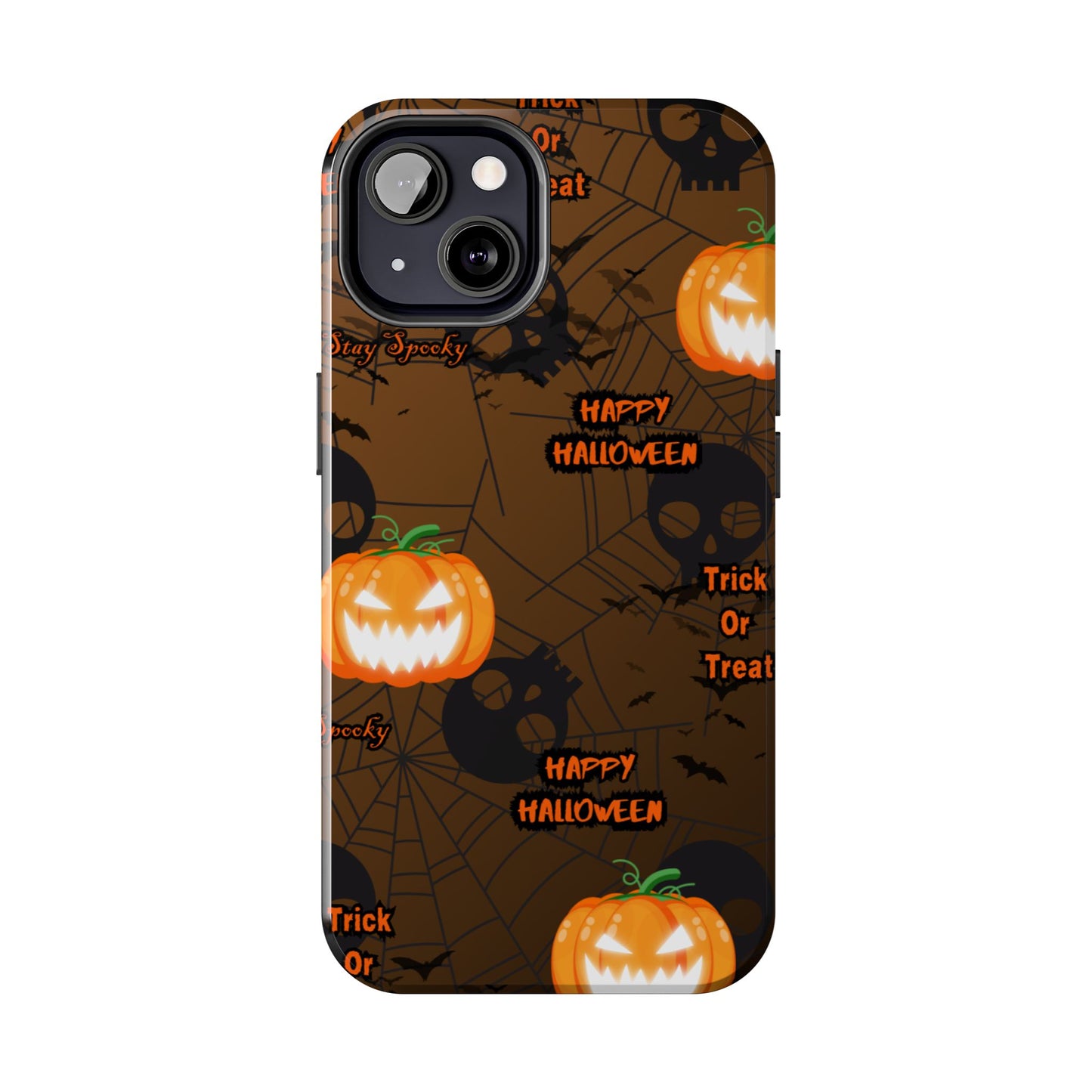 Halloween Tough Phone Cases, Spooky Mobile Covers, Trick or Treat Phone Case, Halloween Gifts, Fall Tech Accessories