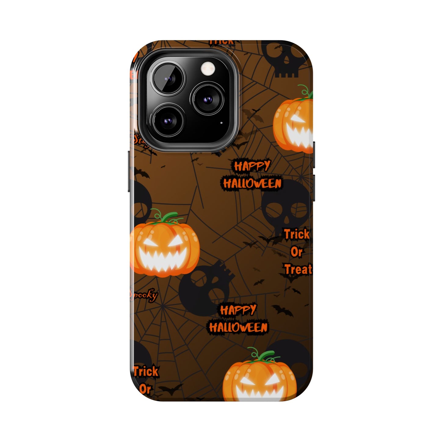 Halloween Tough Phone Cases, Spooky Mobile Covers, Trick or Treat Phone Case, Halloween Gifts, Fall Tech Accessories