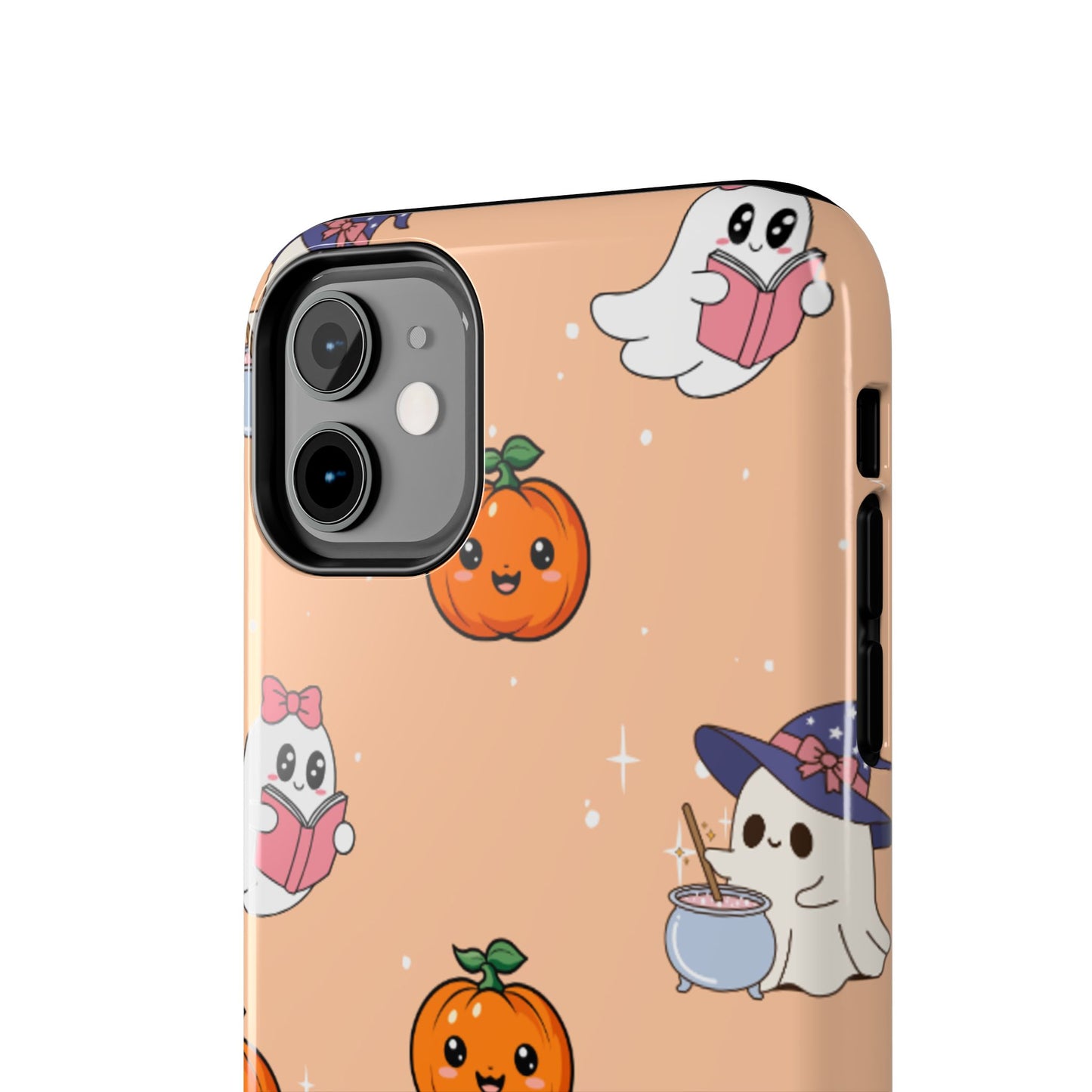 Halloween Ghosts Phone Case, Cute Tough Case, Pumpkin Designs, Spooky Decor, Fall Accessories, Trick or Treat Gift
