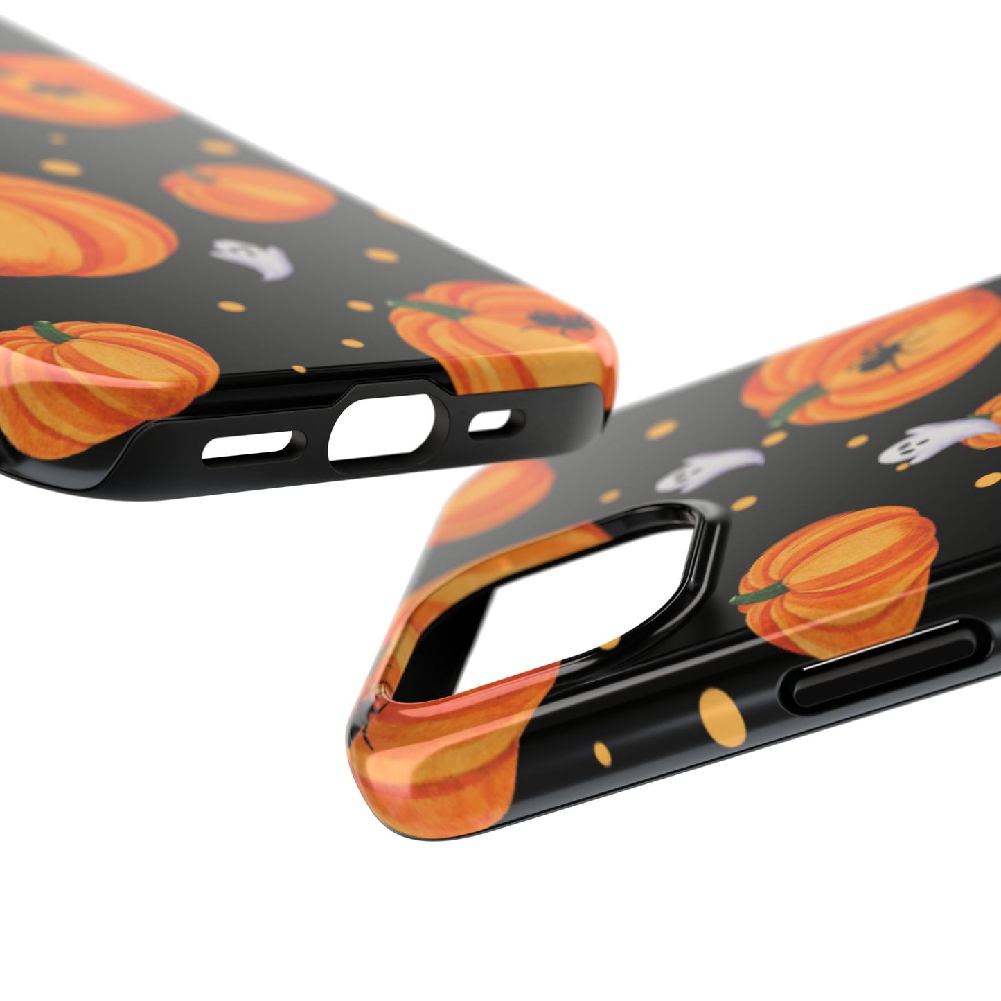 Halloween Pumpkin Phone Case, Spooky Ghost Phone Cover, Fall Autumn Decor, Cute Halloween Gifts, Mobile Protection