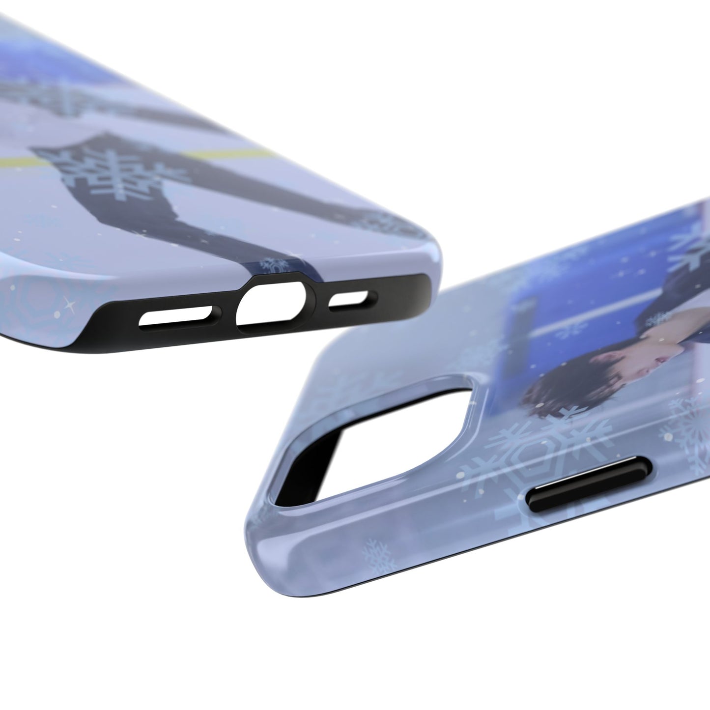 Ice Prince Tough Phone Case, Stylish Phone Protector, Winter Sports Accessory, Unique Gift for Skaters, Durable Phone Shell