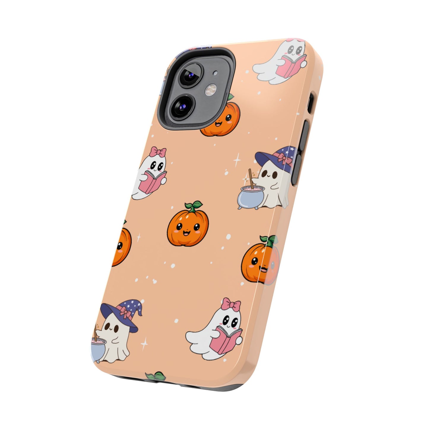 Halloween Ghosts Phone Case, Cute Tough Case, Pumpkin Designs, Spooky Decor, Fall Accessories, Trick or Treat Gift