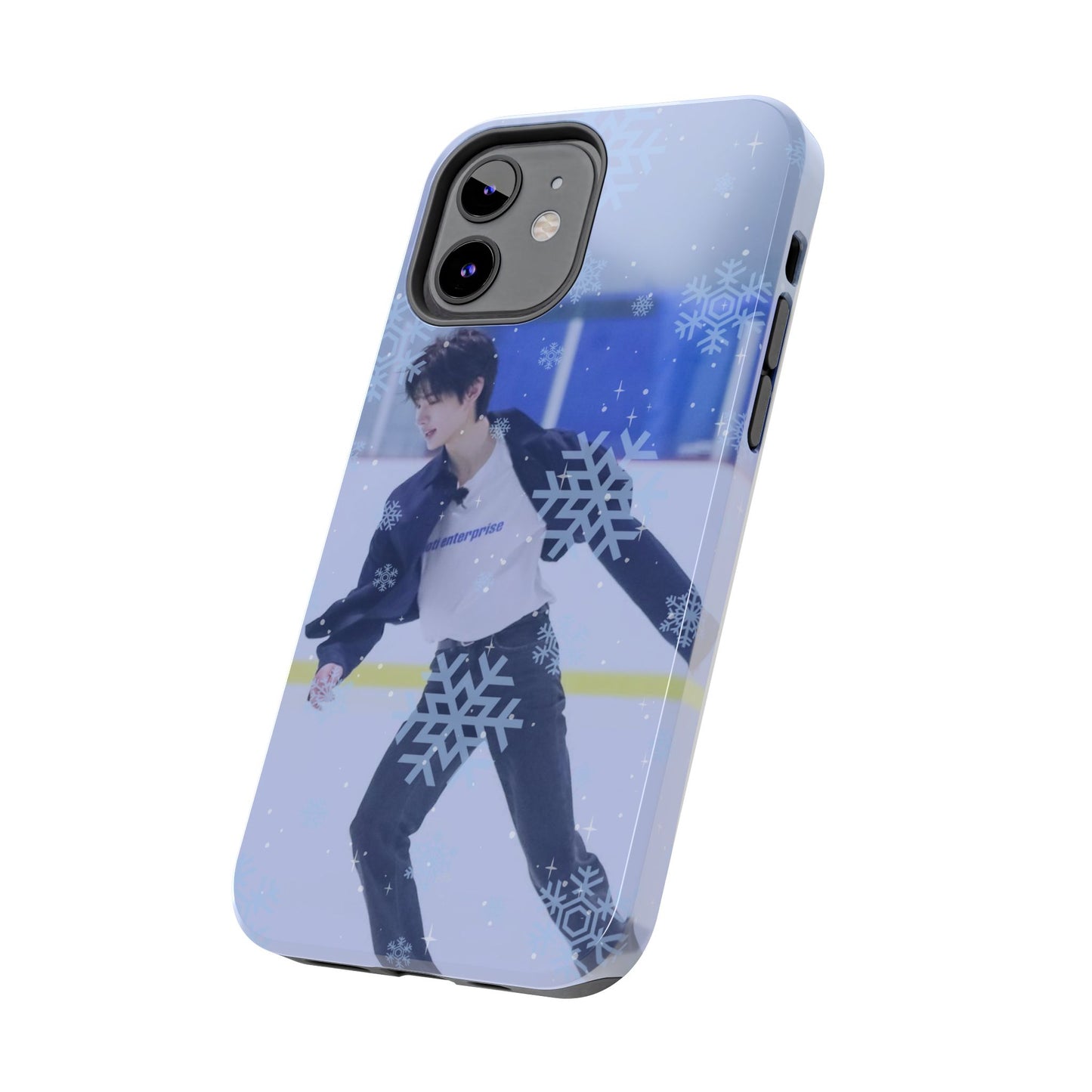 Ice Prince Tough Phone Case, Stylish Phone Protector, Winter Sports Accessory, Unique Gift for Skaters, Durable Phone Shell