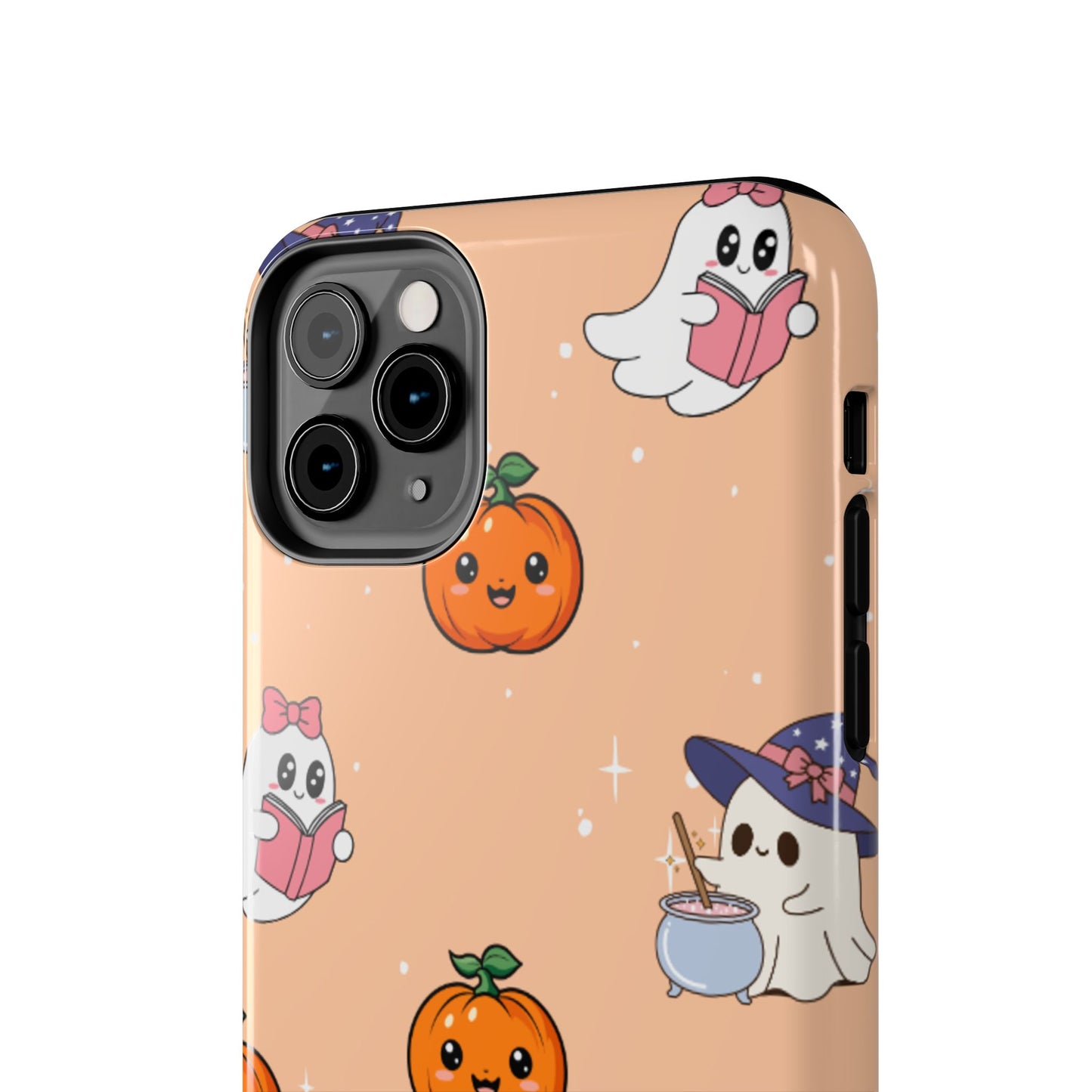 Halloween Ghosts Phone Case, Cute Tough Case, Pumpkin Designs, Spooky Decor, Fall Accessories, Trick or Treat Gift