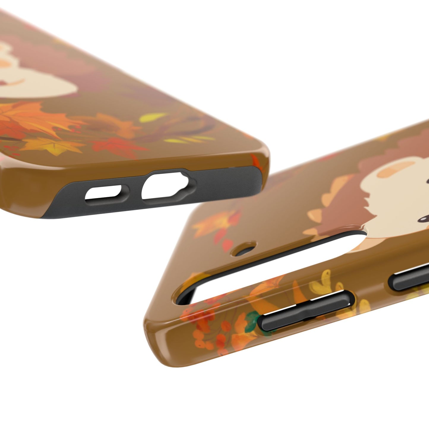 Cute Hedgehog Phone Cases, Fall Decor, Animal Lovers Gifts, Autumn Vibes, Unique Cell Phone Cover, Hedgehog Design
