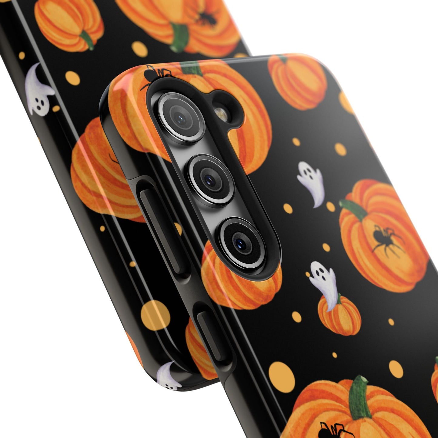 Halloween Pumpkin Phone Case, Spooky Ghost Phone Cover, Fall Autumn Decor, Cute Halloween Gifts, Mobile Protection