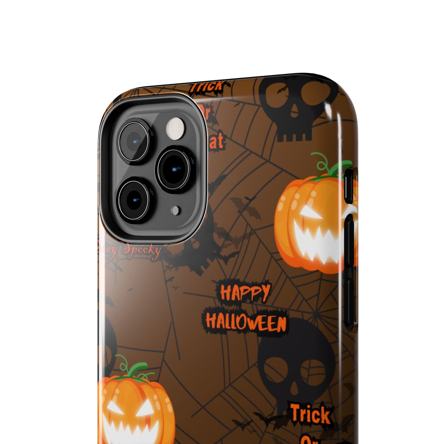Halloween Tough Phone Cases, Spooky Mobile Covers, Trick or Treat Phone Case, Halloween Gifts, Fall Tech Accessories