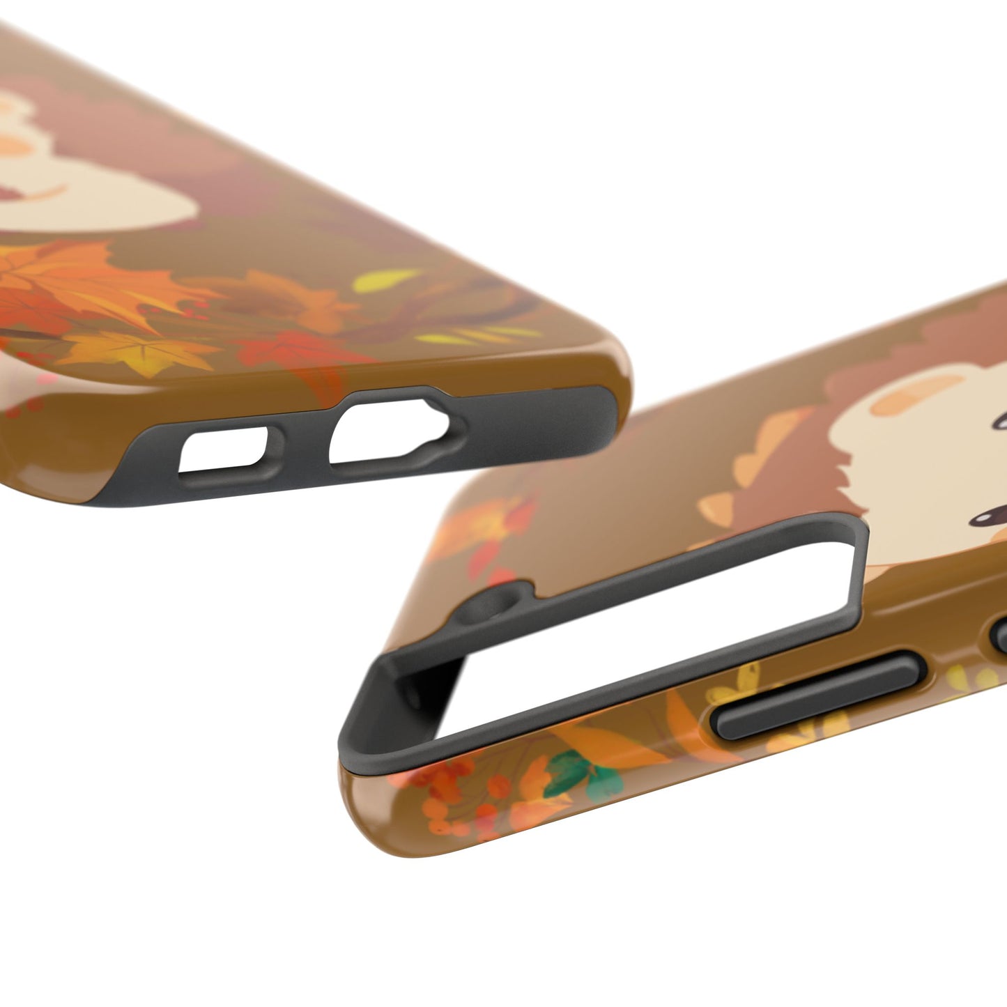 Cute Hedgehog Phone Cases, Fall Decor, Animal Lovers Gifts, Autumn Vibes, Unique Cell Phone Cover, Hedgehog Design