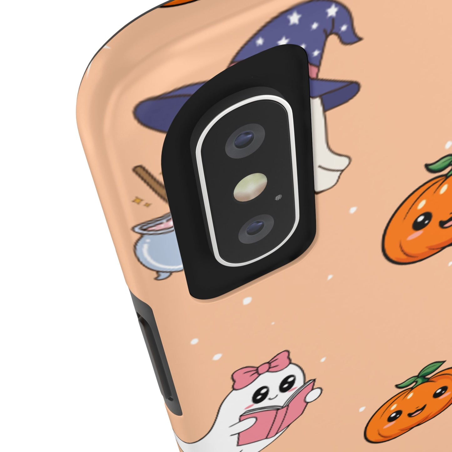 Halloween Ghosts Phone Case, Cute Tough Case, Pumpkin Designs, Spooky Decor, Fall Accessories, Trick or Treat Gift