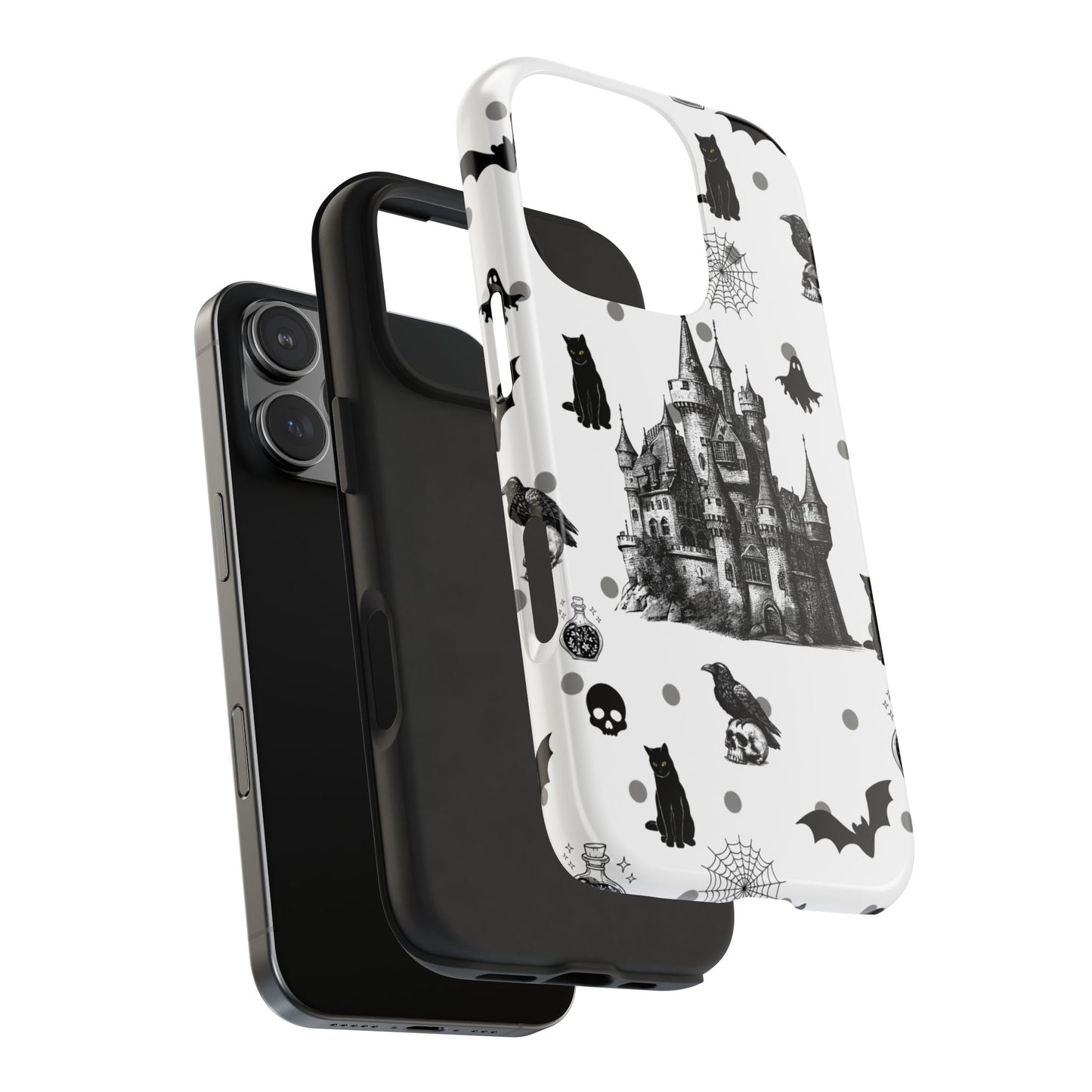 Gothic Castle Phone Cases - Tough & Stylish, Halloween Gifts, Spooky Vibe, Unique Designs, Phone Accessories, Customized Cases