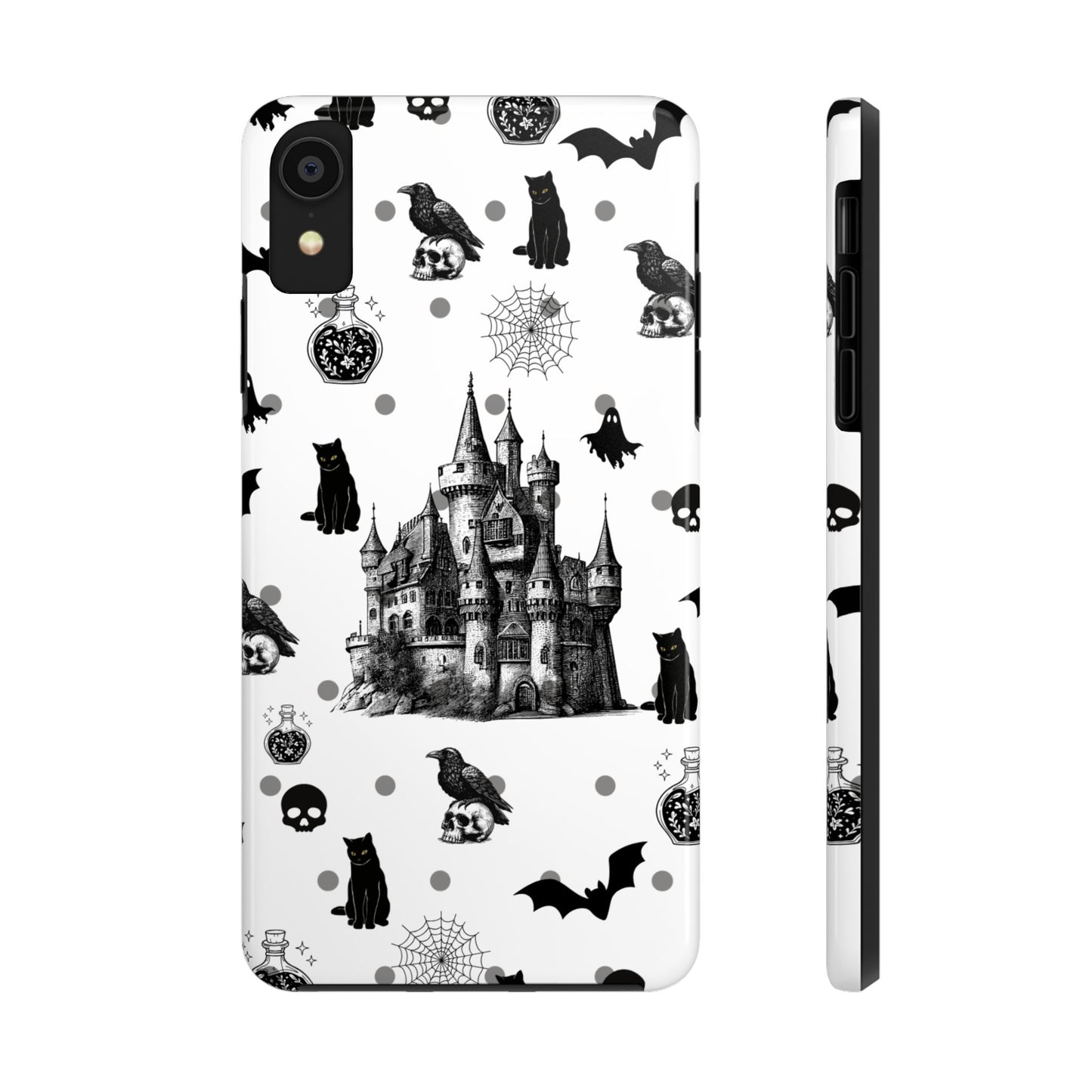 Gothic Castle Phone Cases - Tough & Stylish, Halloween Gifts, Spooky Vibe, Unique Designs, Phone Accessories, Customized Cases
