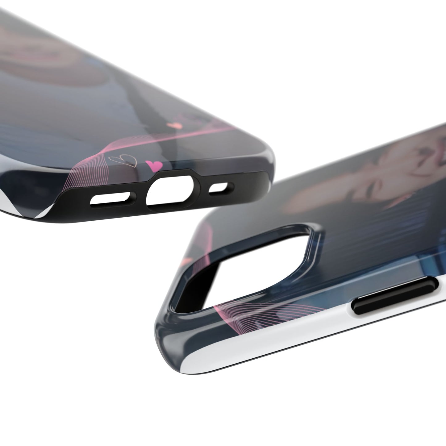 Cute Niki Phone Case, Trendy Phone Protection, Heart Design