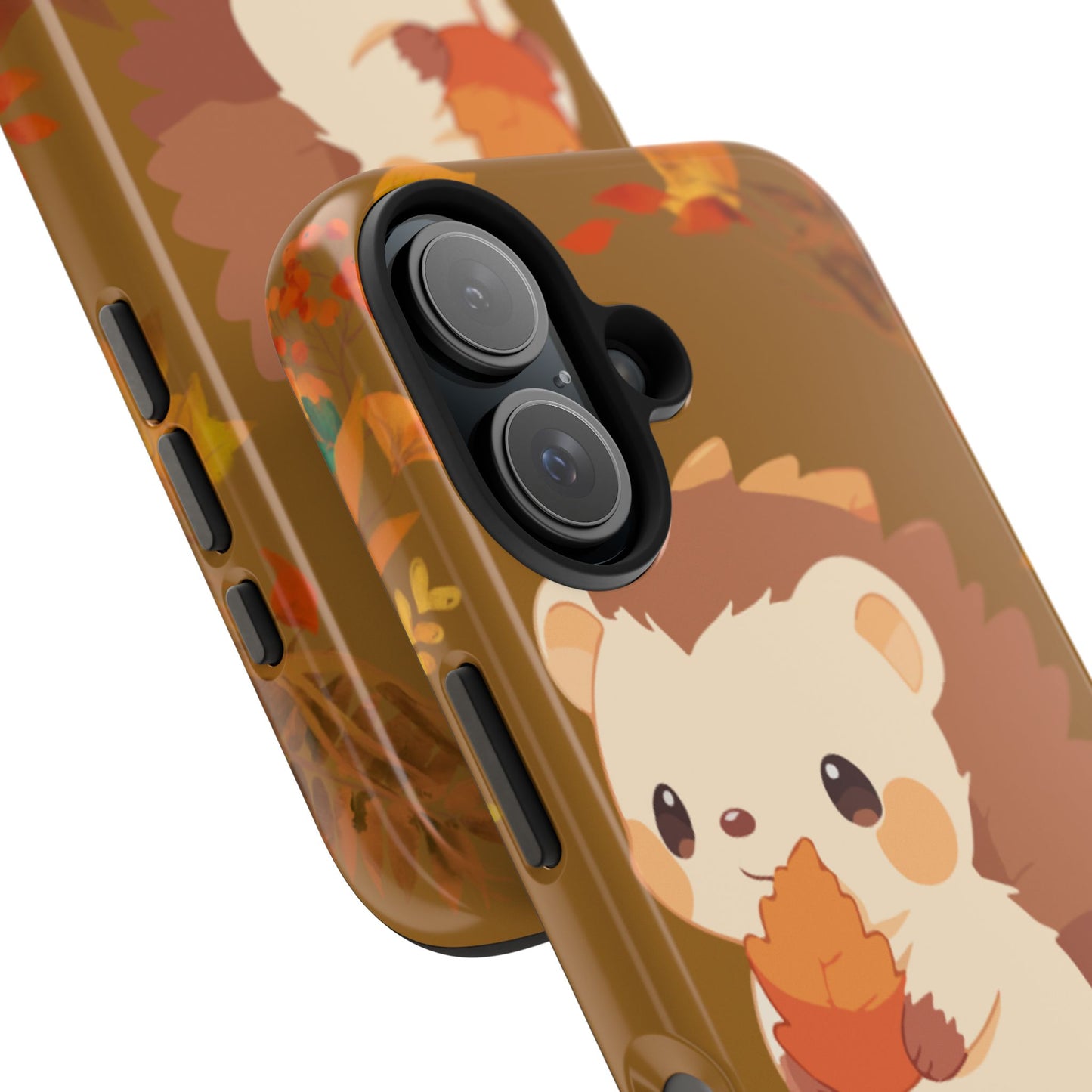 Cute Hedgehog Phone Cases, Fall Decor, Animal Lovers Gifts, Autumn Vibes, Unique Cell Phone Cover, Hedgehog Design
