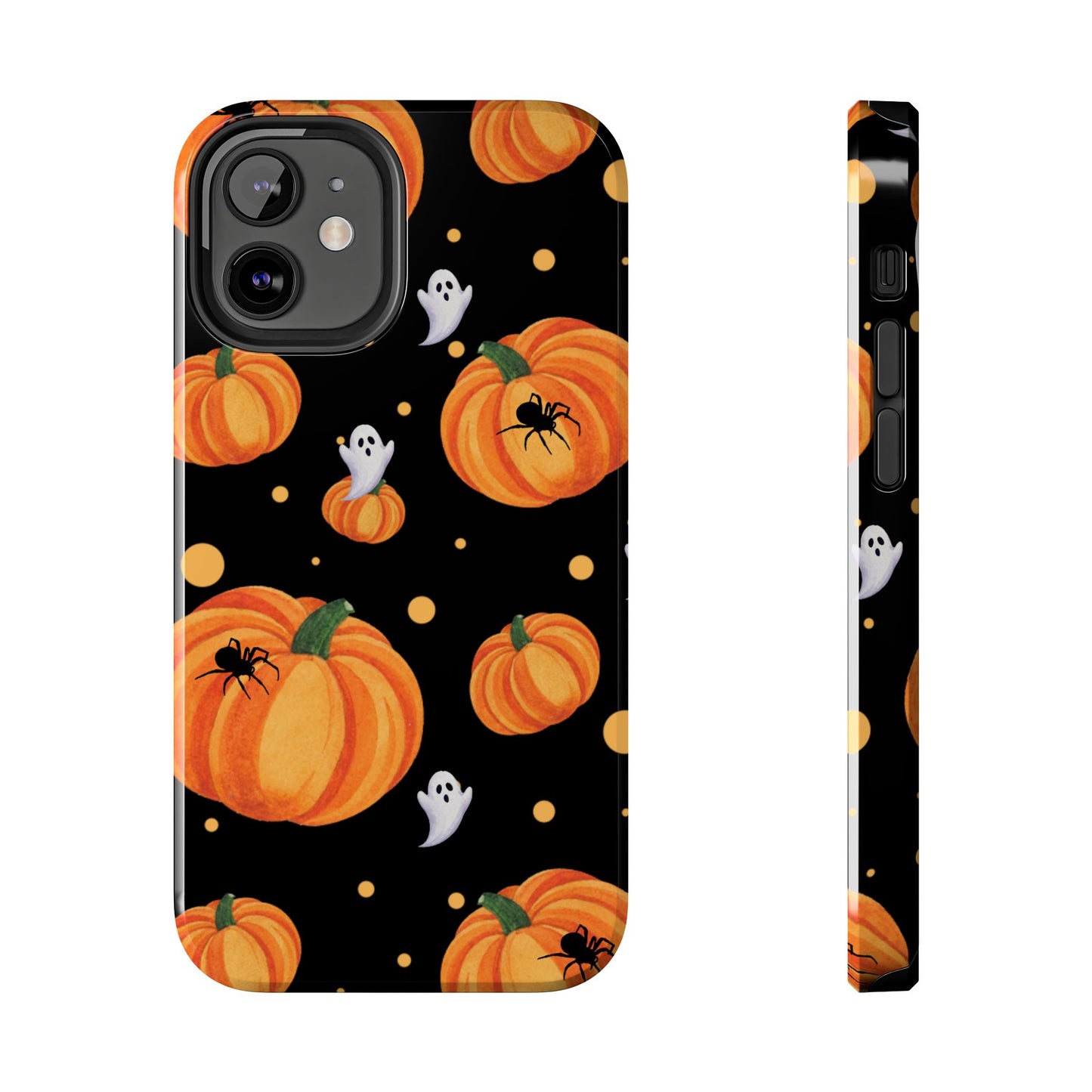 Halloween Pumpkin Phone Case, Spooky Ghost Phone Cover, Fall Autumn Decor, Cute Halloween Gifts, Mobile Protection