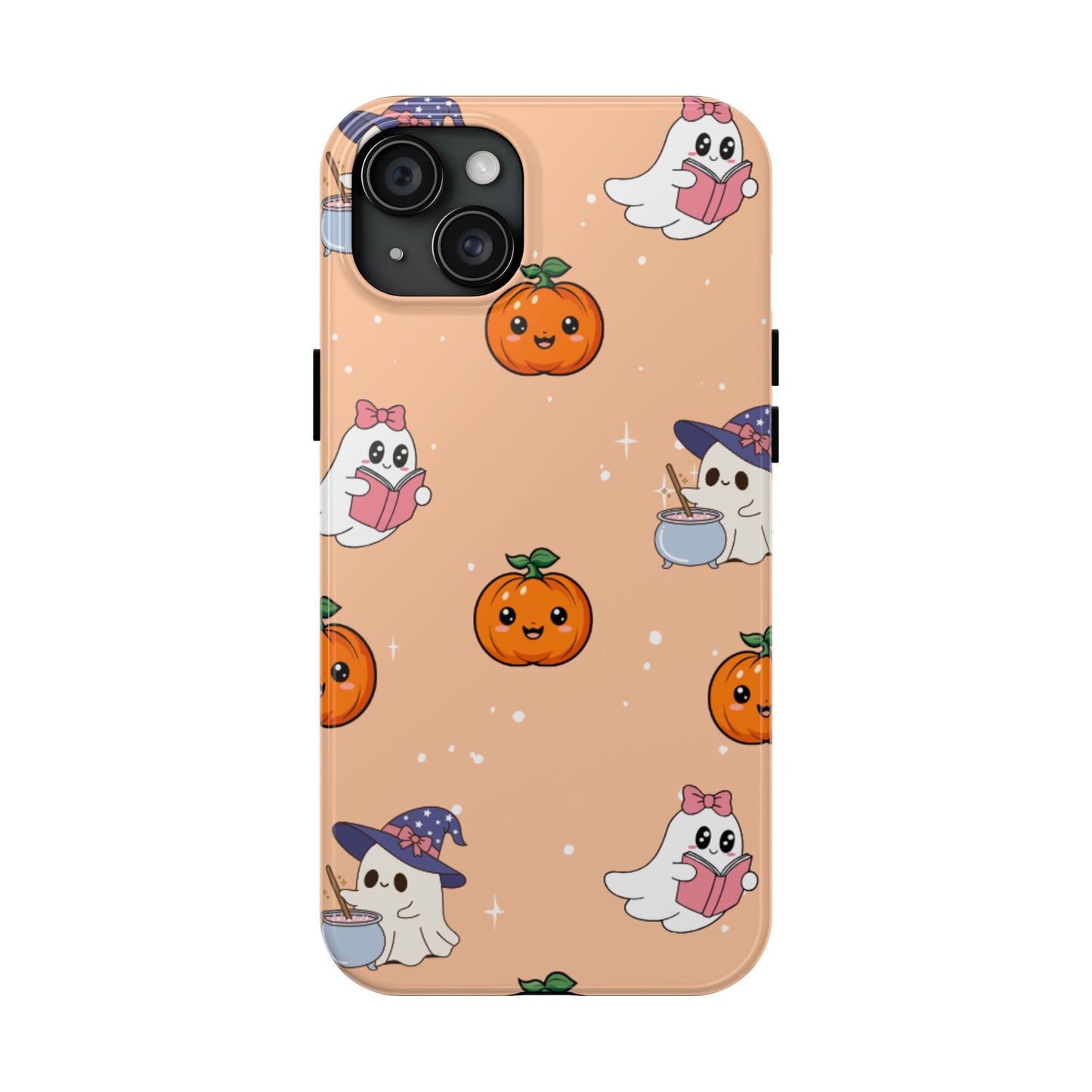 Halloween Ghosts Phone Case, Cute Tough Case, Pumpkin Designs, Spooky Decor, Fall Accessories, Trick or Treat Gift