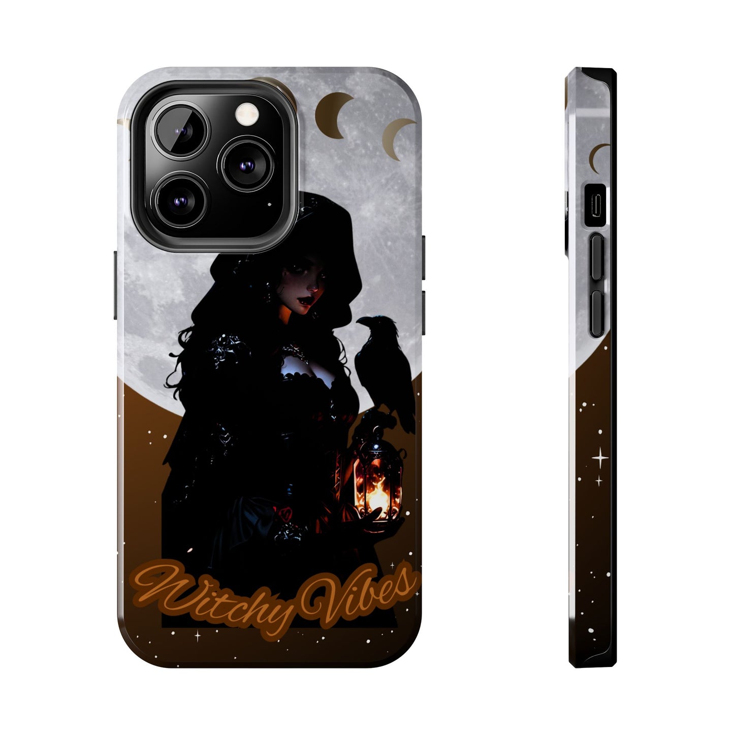 Witchy Vibes Tough Phone Case | Artistic Protection for Your Phone | Halloween Gifts, Witch Accessories, Unique Phone Cover, Magical Decor