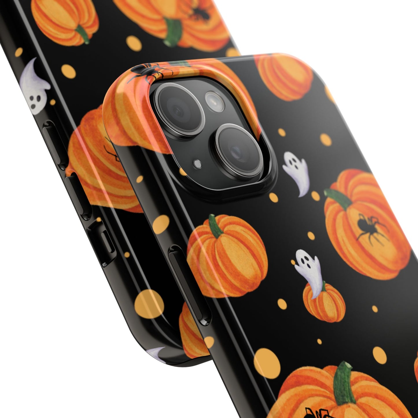 Halloween Pumpkin Phone Case, Spooky Ghost Phone Cover, Fall Autumn Decor, Cute Halloween Gifts, Mobile Protection